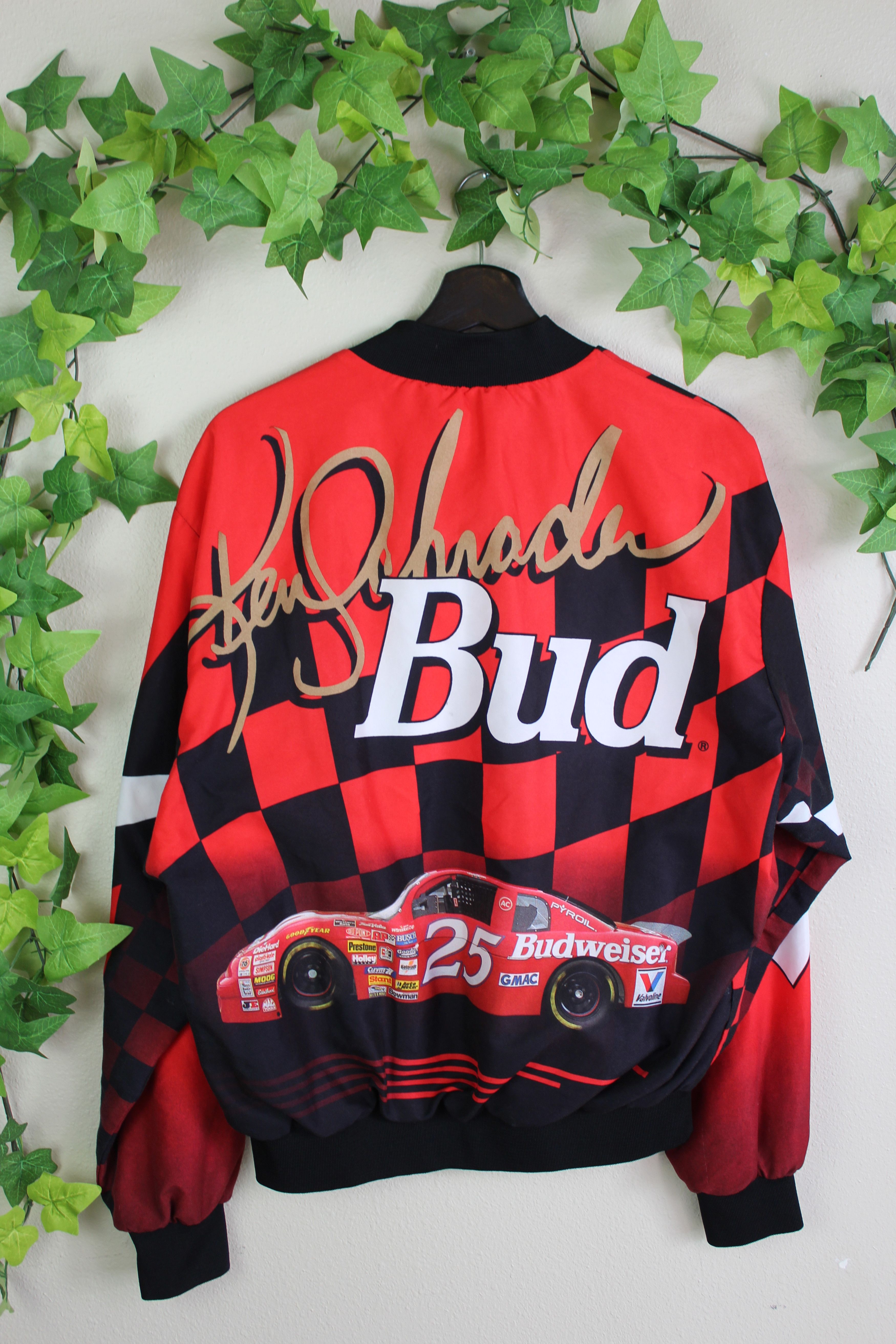 Budweiser × NASCAR VINTAGE BUDWEISER NASCAR JACKET AOP Size US M / EU 48-50 / 2 - 3 Thumbnail