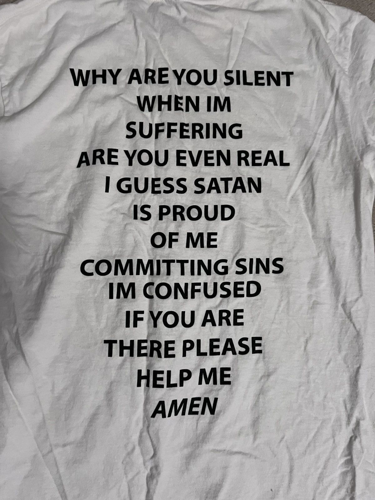 Other Lord Knows Prayer Tee Size US M / EU 48-50 / 2 - 3 Thumbnail