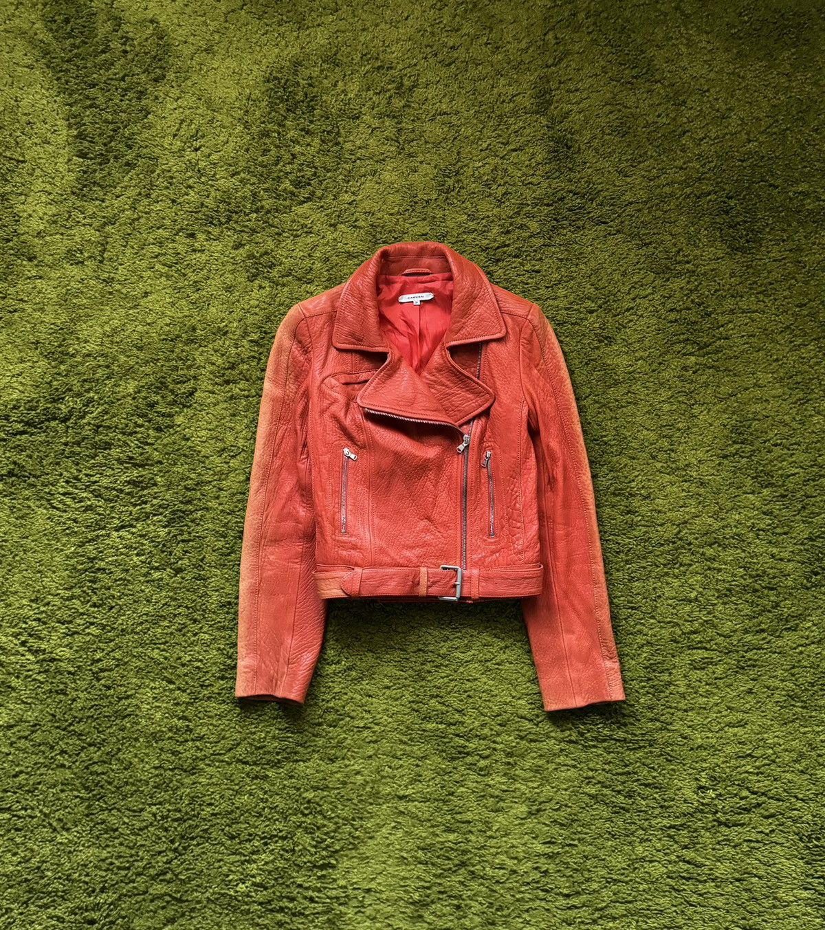 Carven Carven leather biker jacket Size XS / US 0-2 / IT 36-38 - 1 Thumbnail