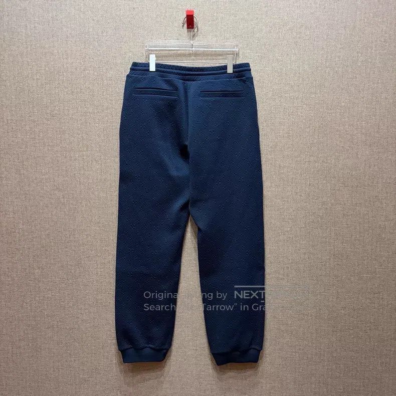 Louis Vuitton Louis Vuitton size xl Dark Embossed Full Print Navy Blue Tr Size US 28 / EU 44 - 2 Thumbnail