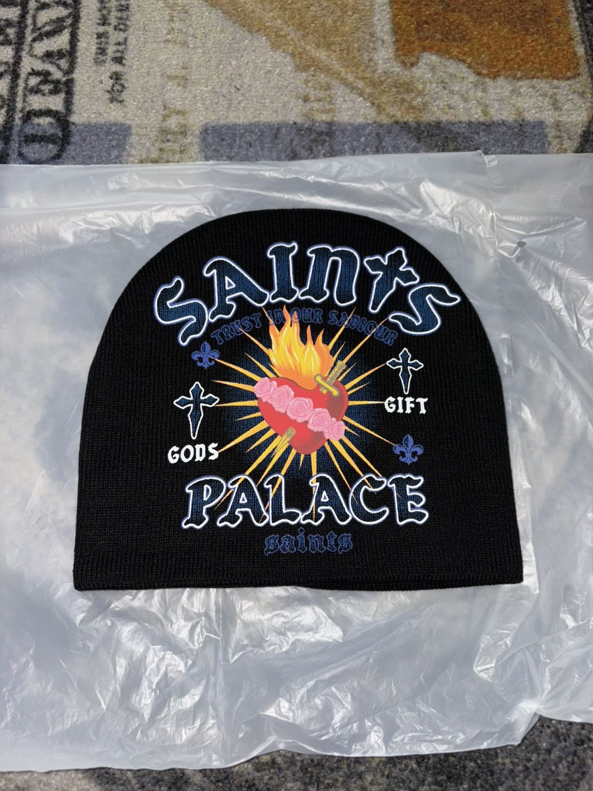 Palace Palace Gods Gift Nein Cuff Beanie Size ONE SIZE - 1 Thumbnail