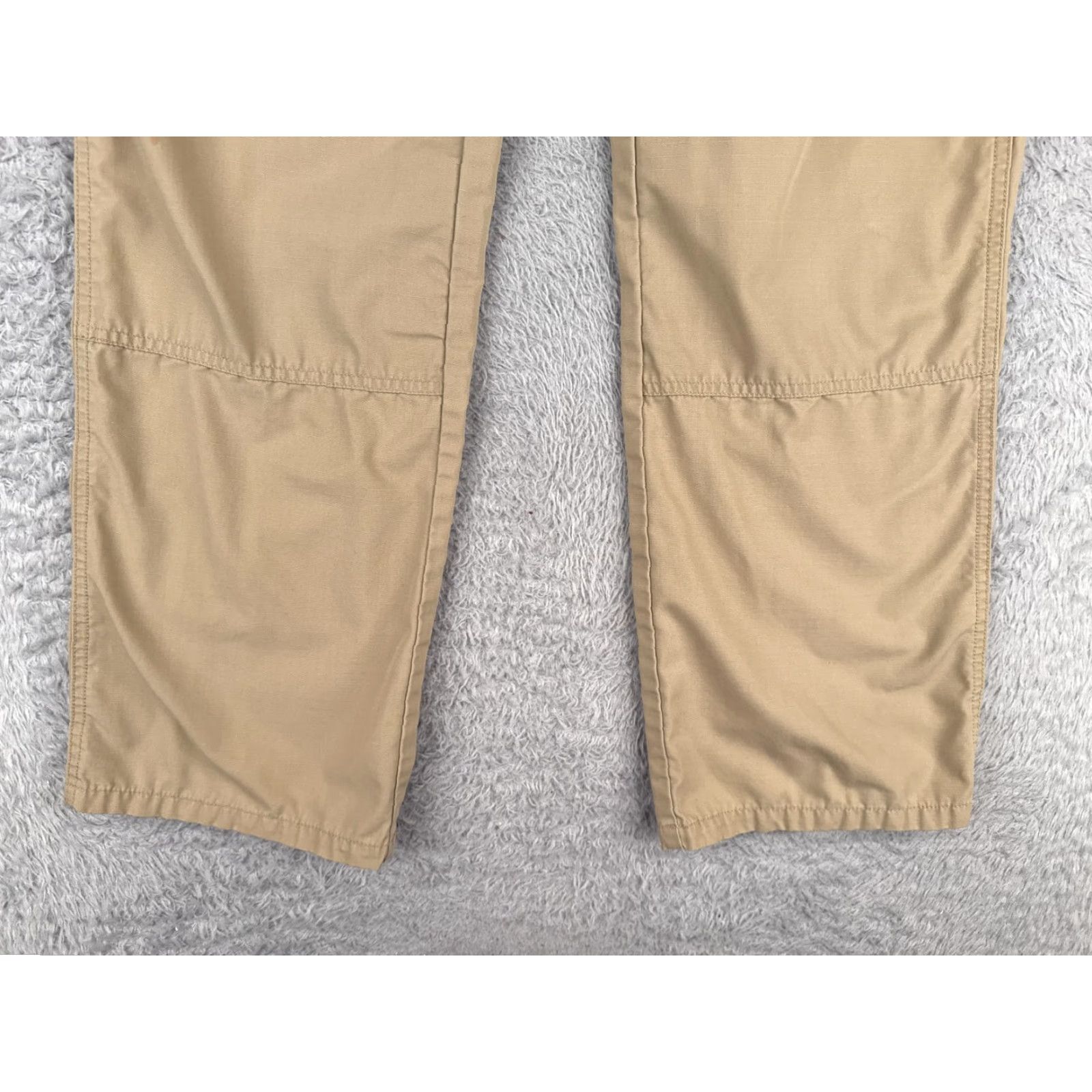 Vintage 5.11 Tactical Pants Women Cargo 2 Beige Rip-Stop Straight 30x29 Knit? Size 26" / US 2 / IT 38 - 2 Thumbnail