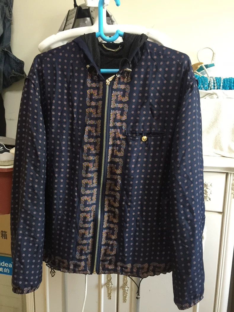 Versace Versace Mulberry silk jacket Size US XXL / EU 58 / 5 - 1 Thumbnail