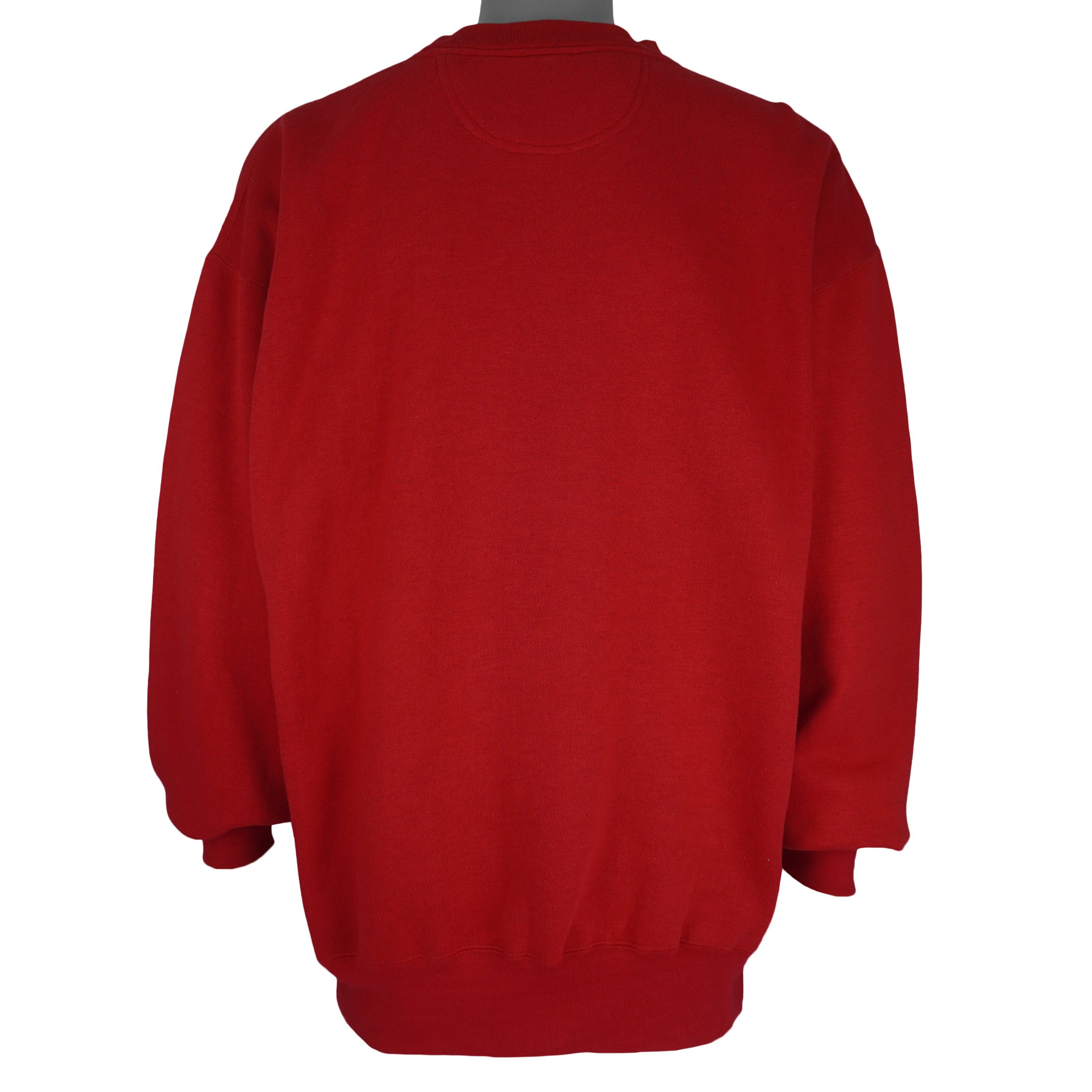 NCAA Georgia Bulldogs Embroidered Crew Neck Sweatshirt 1990s Size US XL / EU 56 / 4 - 2 Thumbnail