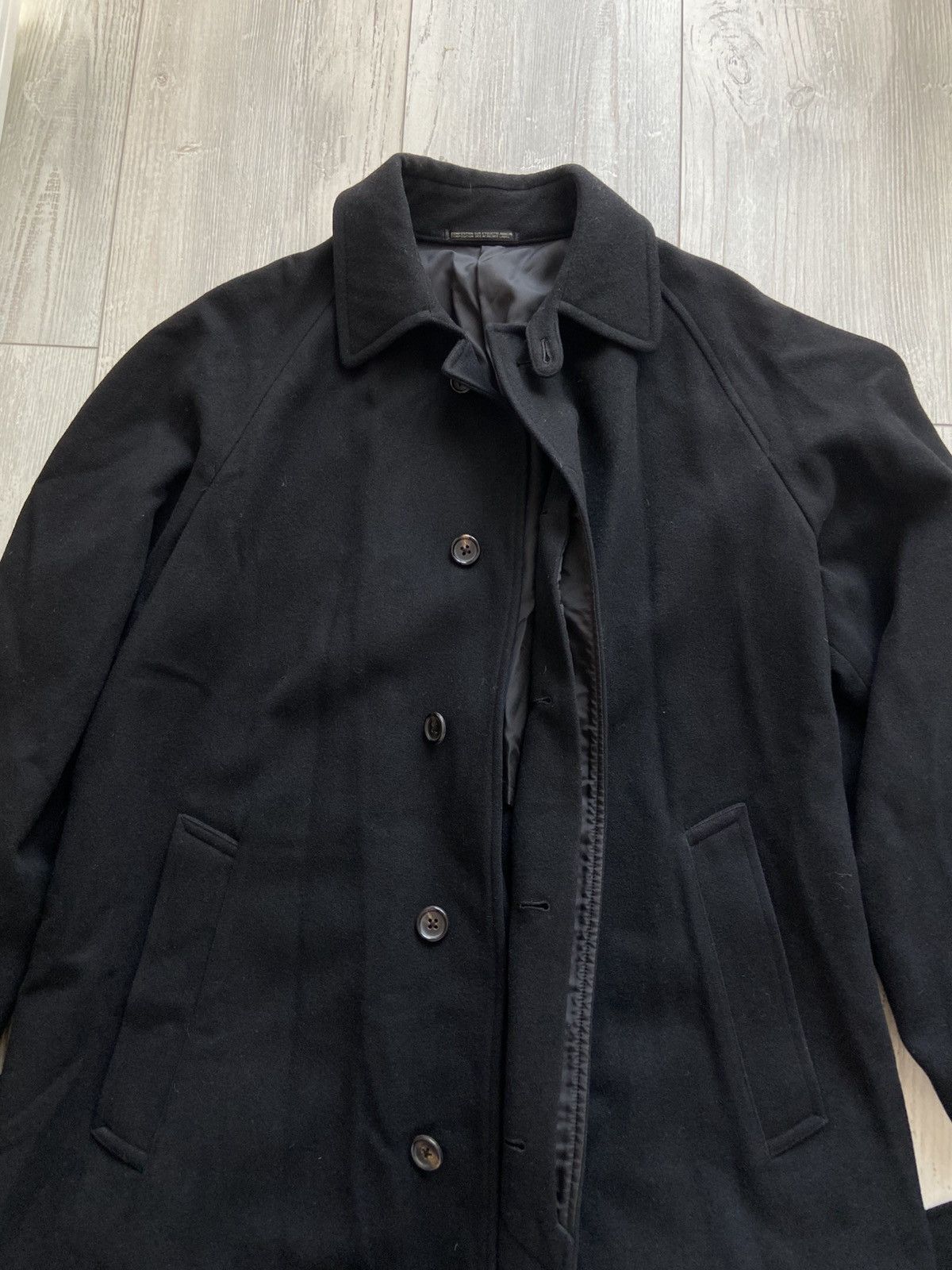 Yohji Yamamoto Yohji Yamamoto Archive Wool Coat Size US L / EU 52-54 / 3 - 10 Thumbnail