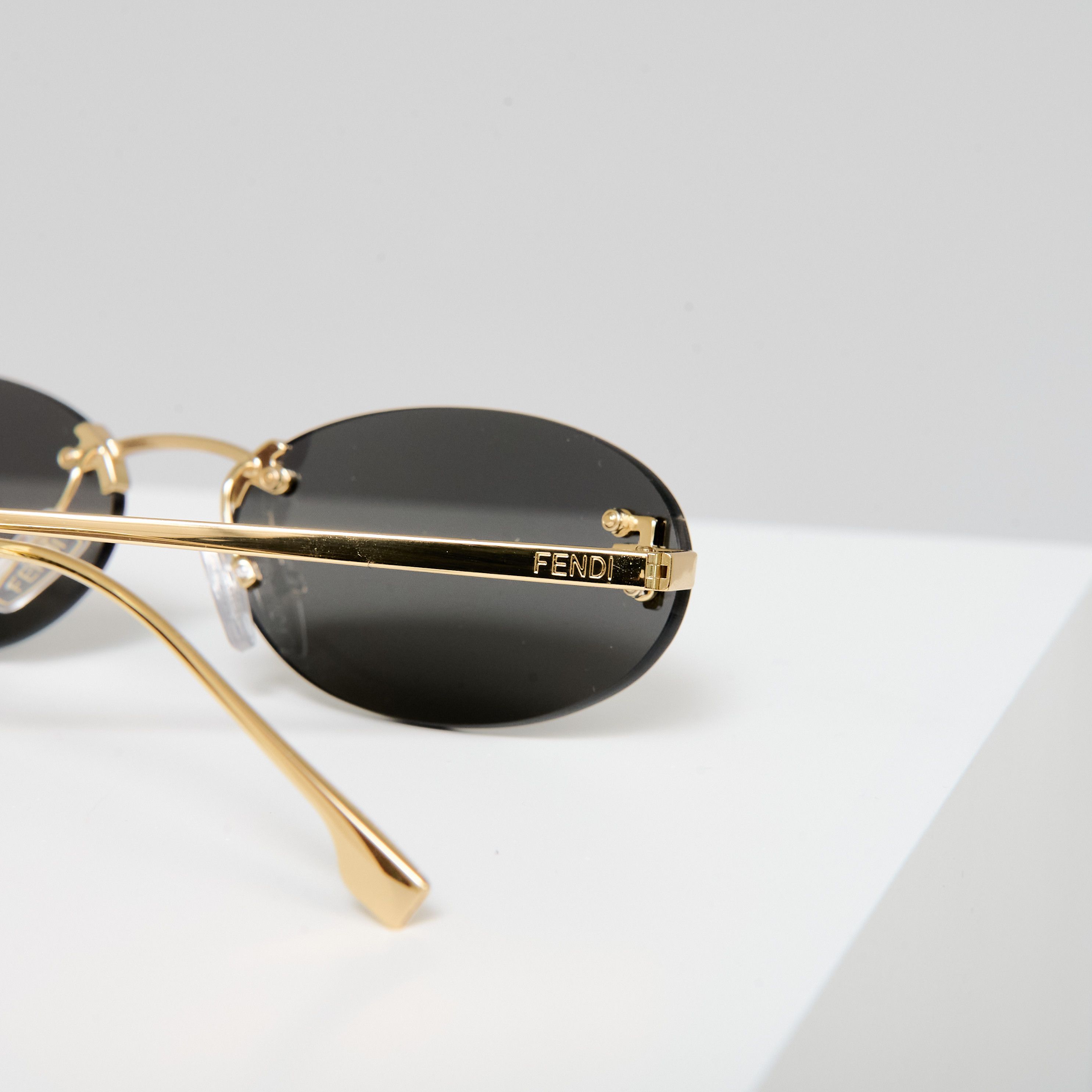 Fendi FENDI FE4075US 30A Sunglasses GOLD Size ONE SIZE - 9 Thumbnail