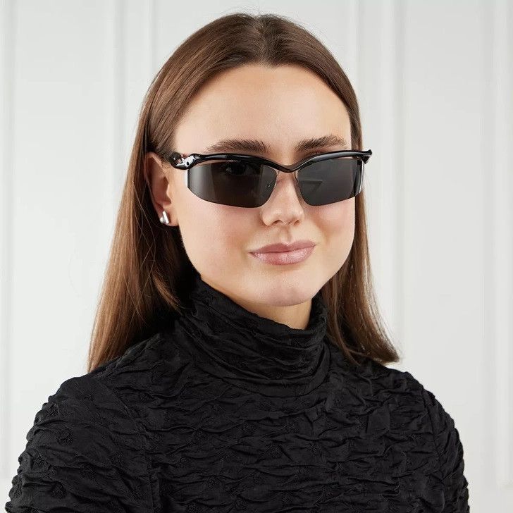 Prada NEW Prada PRA25S 1AB5S0 Cat Eye Unisex Sunglasses 0PR A25S Size ONE SIZE - 6 Thumbnail