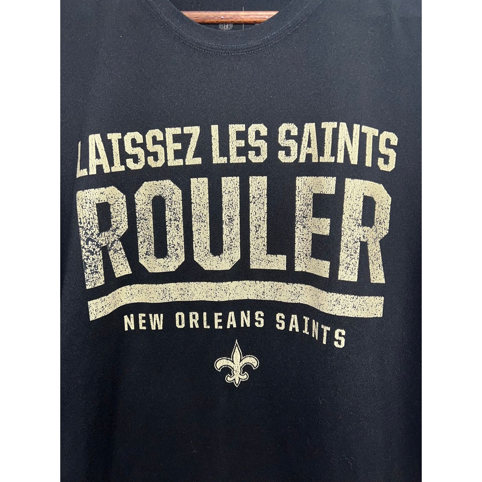 Nike Nike New Orleans Saints Shirt Laissez Les Saints Rouler Tee Size US M / EU 48-50 / 2 - 2 Thumbnail