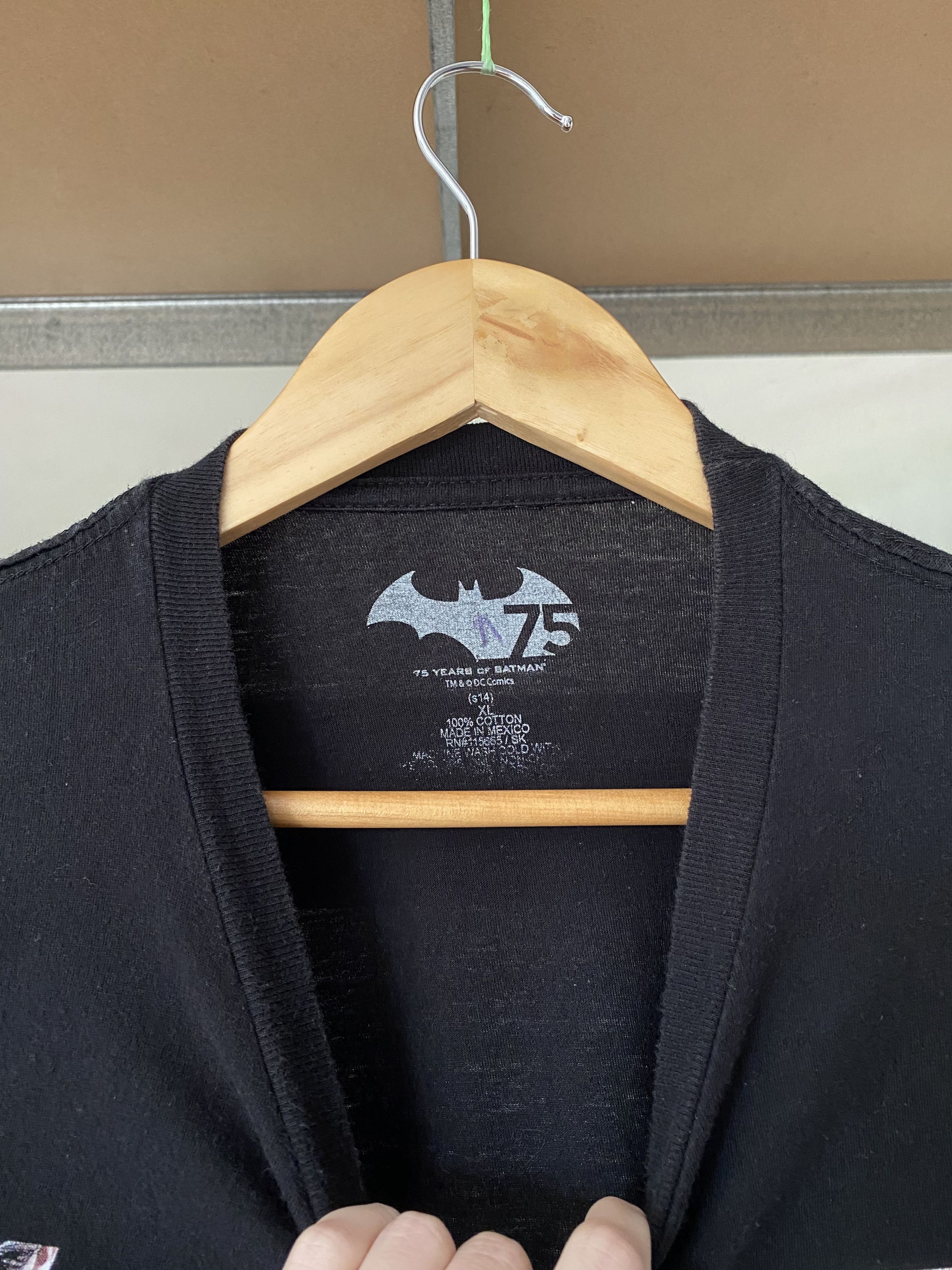 Cartoon Network Vintage 2000s Batman Anniversary Big Logo T-shirt Size US XL / EU 56 / 4 - 9 Thumbnail