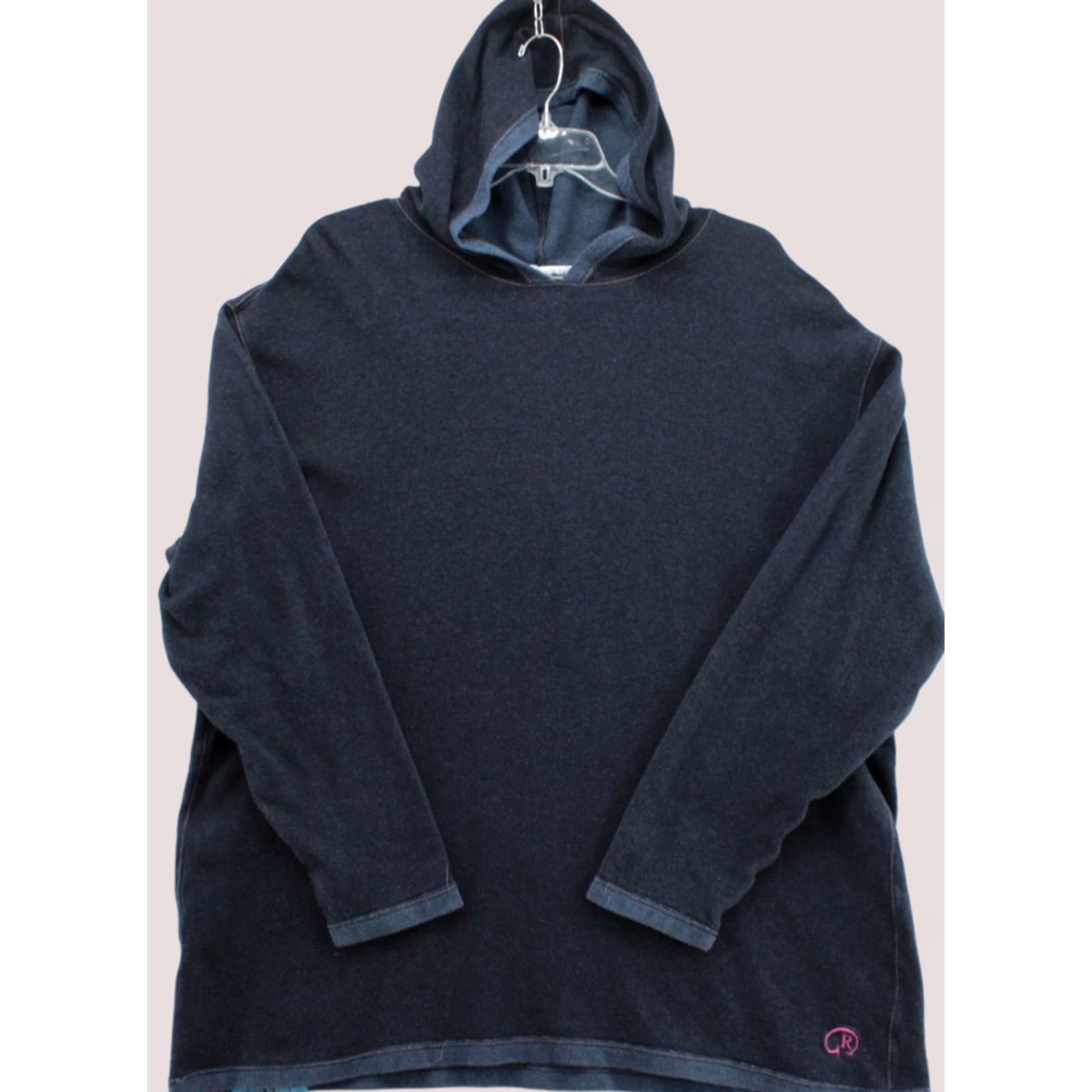 Robert Graham Robert Graham Pullover Hoodie Mens 3XT Blue Long Sleeve Knit Logo Cozy Outdoors Knit Style Pullover Logo Mens Hoodie Blue 3XL Size US XXL / EU 58 / 5 - 1 Thumbnail