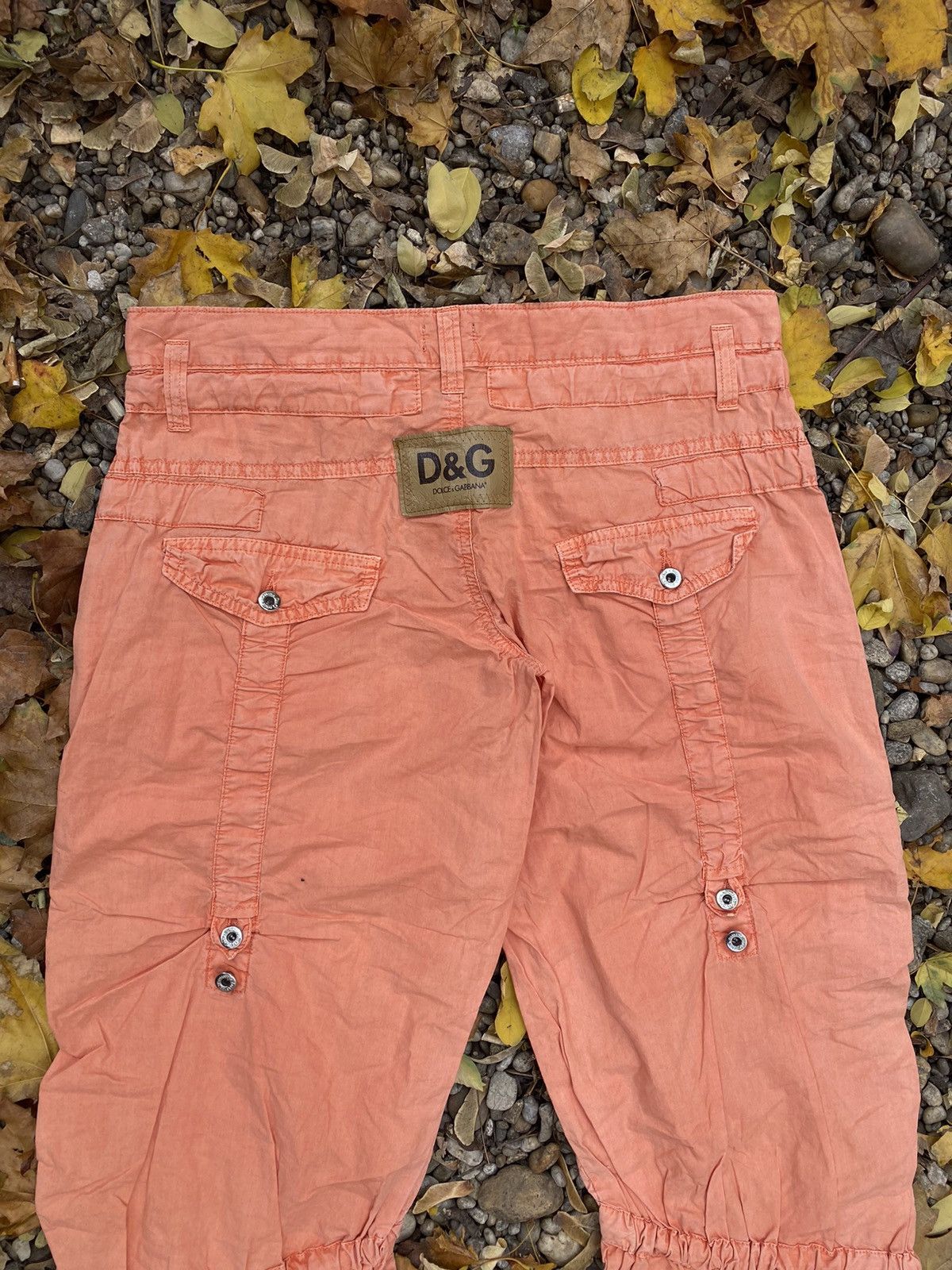 Dolce & Gabbana Avantgarde Dolce&Gabbana D&G Multipocket Cargo Pants Size 26" / US 2 / IT 38 - 3 Thumbnail