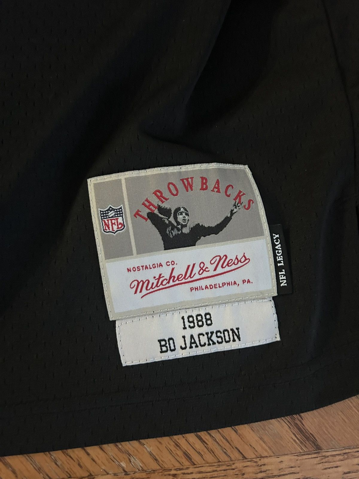 Mitchell & Ness 3XB Bo Jackson Las Vegas Raiders Mitchell & Ness Jersey Size US XXL / EU 58 / 5 - 2 Thumbnail