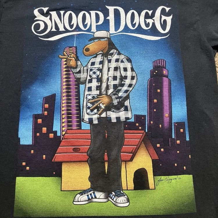 Rap Tees × Snoop Dogg Snoop Dogg Joe Cool Graphic T Shirt Size US S / EU 44-46 / 1 - 2 Thumbnail