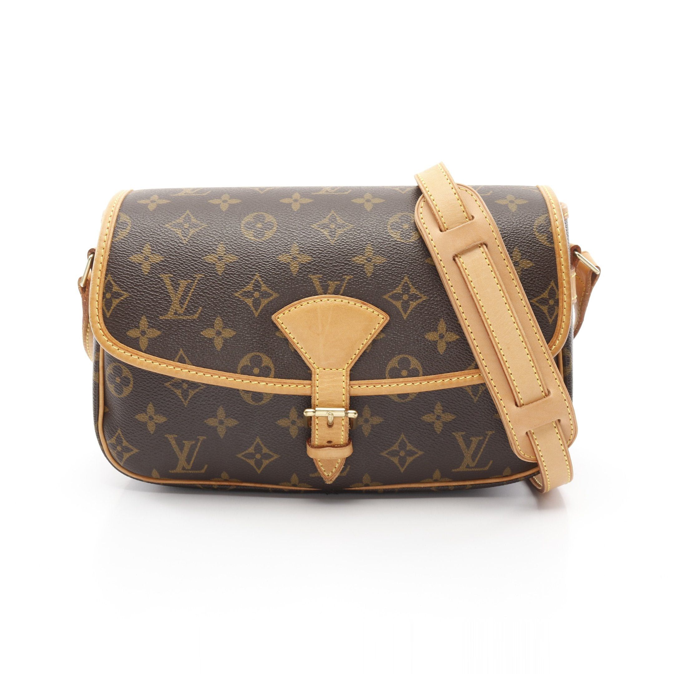 Louis Vuitton Louis Vuitton Sologne Monogram Shoulder Bag Leather Brown Size ONE SIZE - 1 Thumbnail