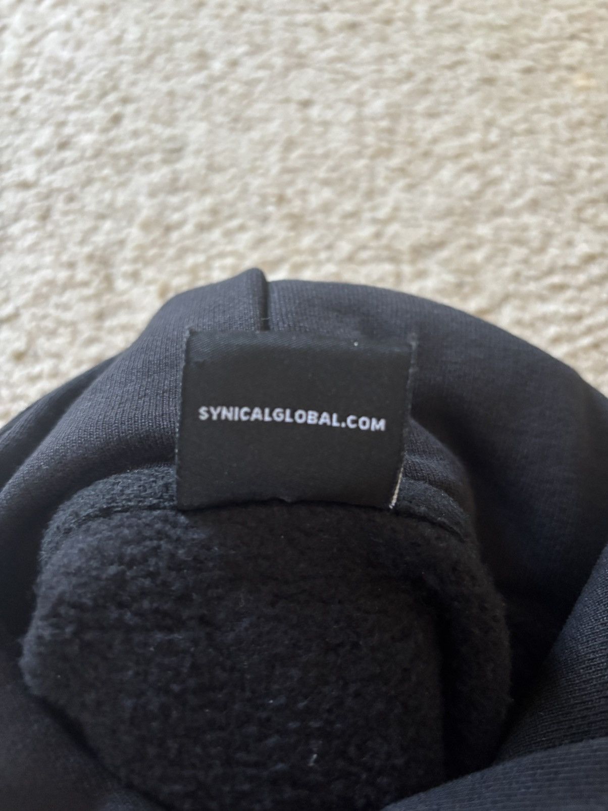 SYNICAL SYNICAL Monochrome Hoodie - Black Size US XXL / EU 58 / 5 - 5 Thumbnail