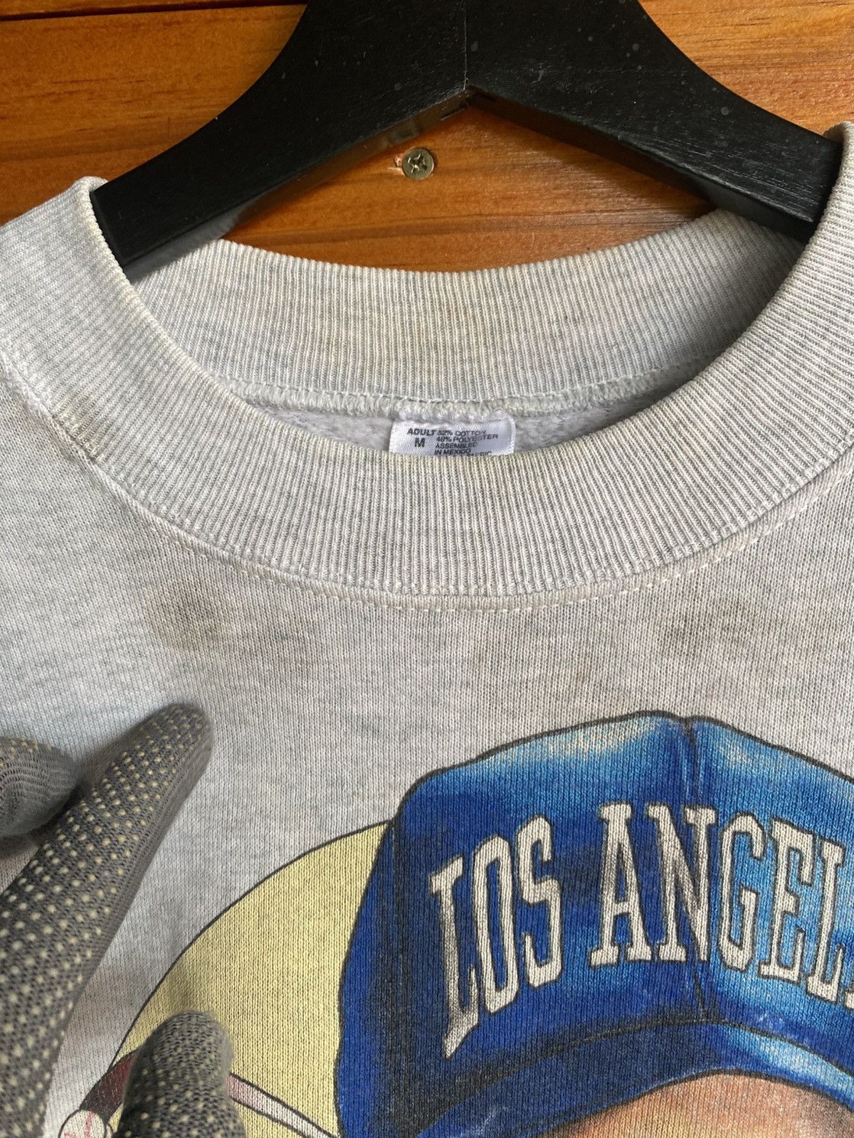 Vintage Vintage 1990s Hideo Nomo Los Angeles Dodgers Sweatshirt Size US M / EU 48-50 / 2 - 6 Thumbnail