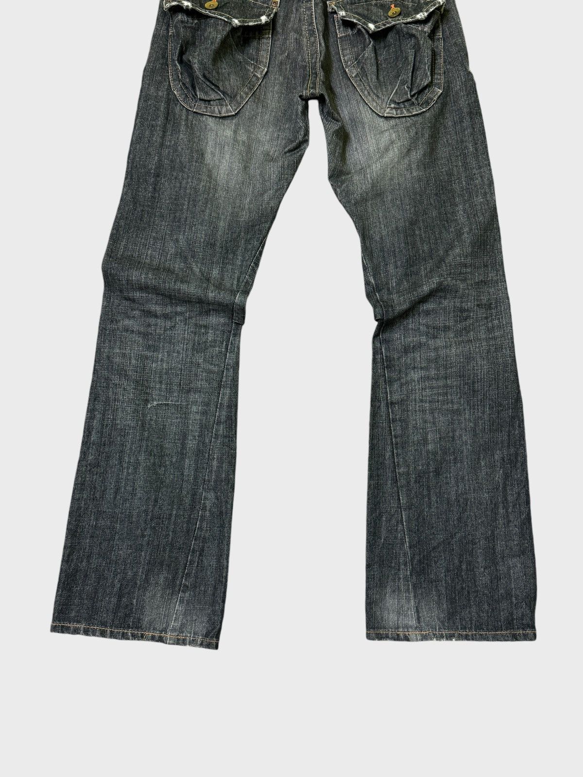 Edwin FLARE EDWIN DISTRESSED TACTICAL 3D MULTIPOCKET Size US 30 / EU 46 - 12 Thumbnail