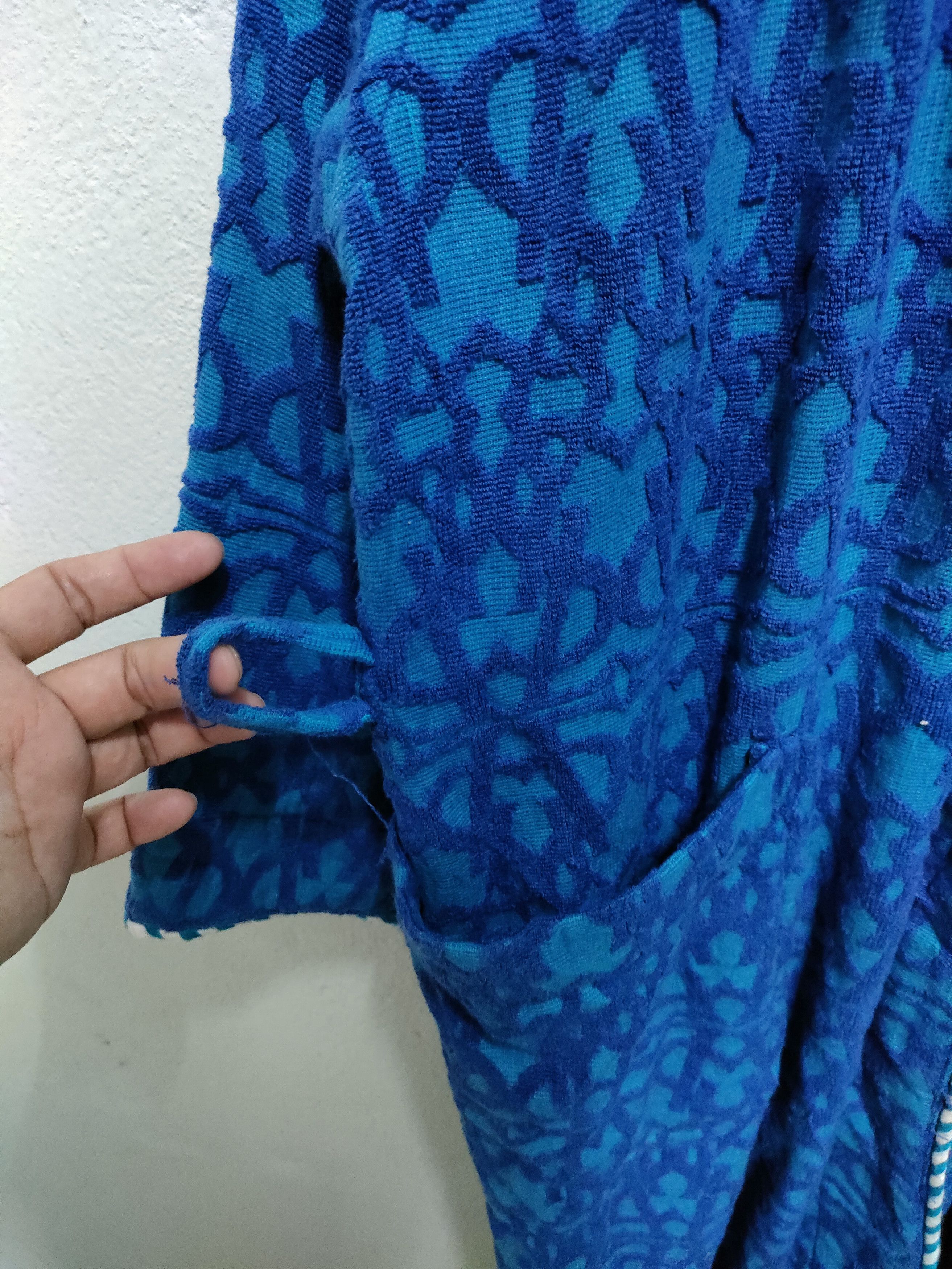 Hedi Slimane × Yves Saint Laurent Yves Saint Laurent Monogram Embroidered Bathrobe Size US M / EU 48-50 / 2 - 9 Thumbnail