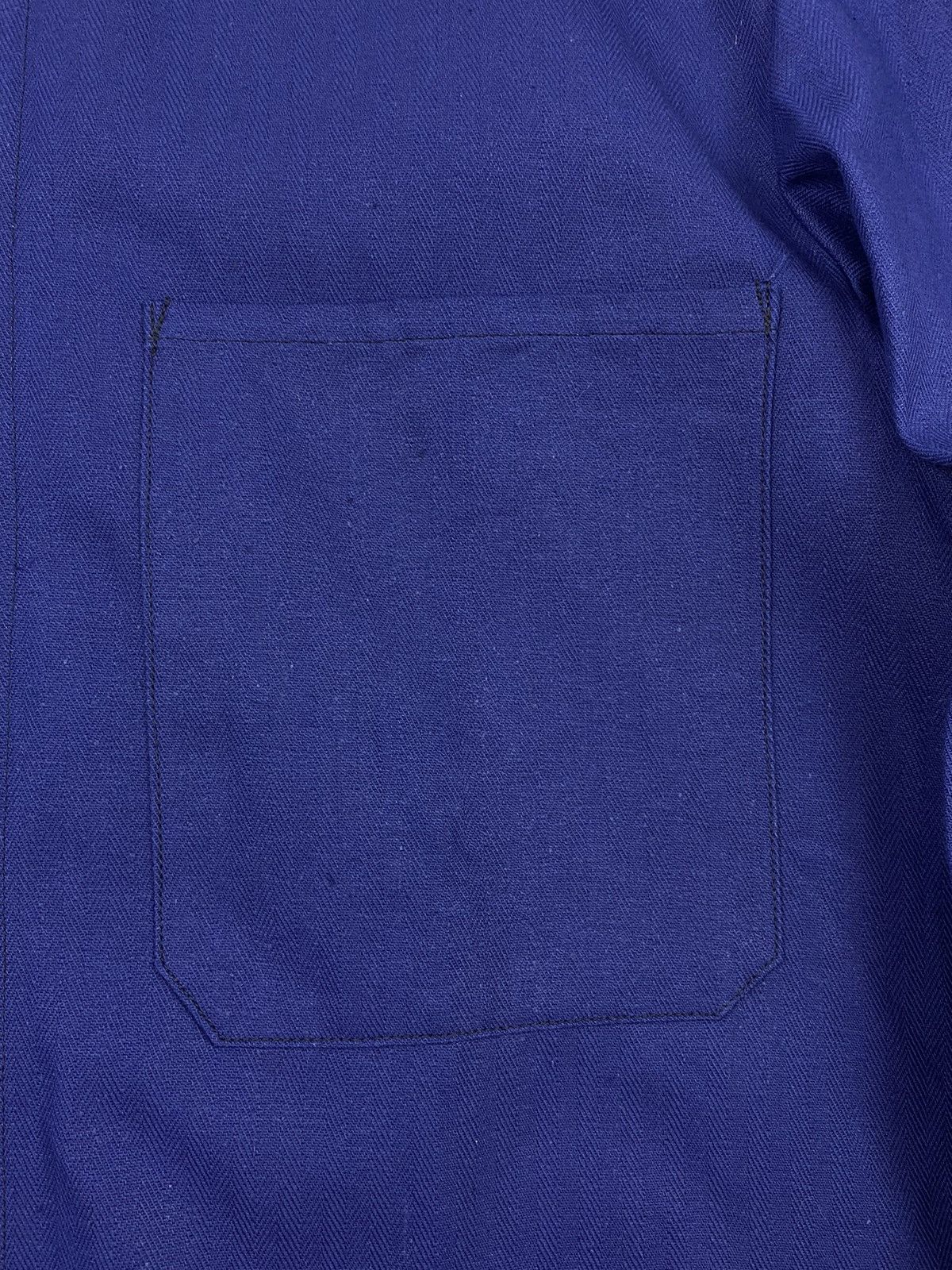 Vintage 70’s Vintage Echt Hydronblau Sanfor Boxy Work Jacket Size US M / EU 48-50 / 2 - 6 Thumbnail
