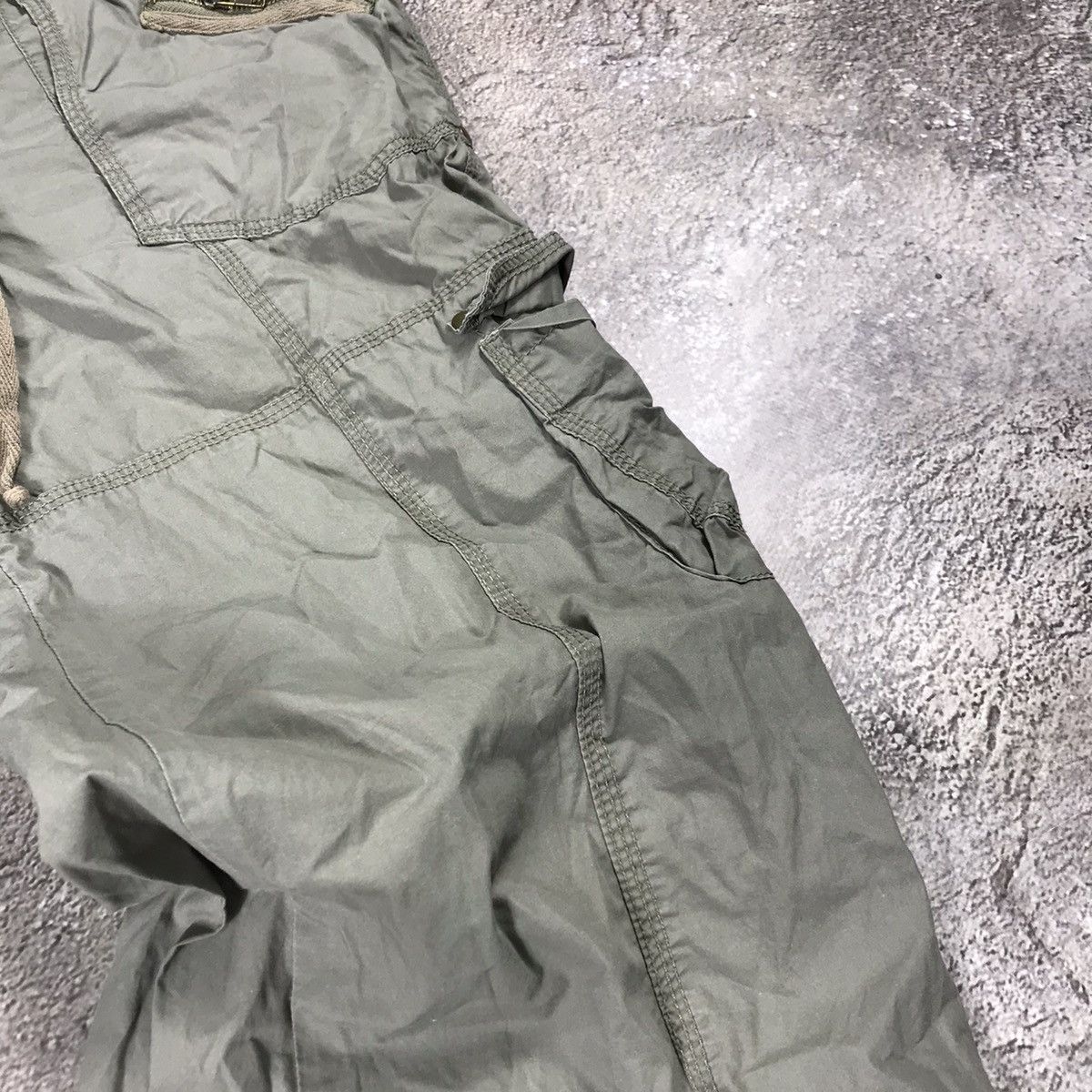 Vintage Vintage 90s Baggy Cargo Pants Parachute Streetwear Grunge 30 Size 30" / US 8 / IT 44 - 4 Thumbnail