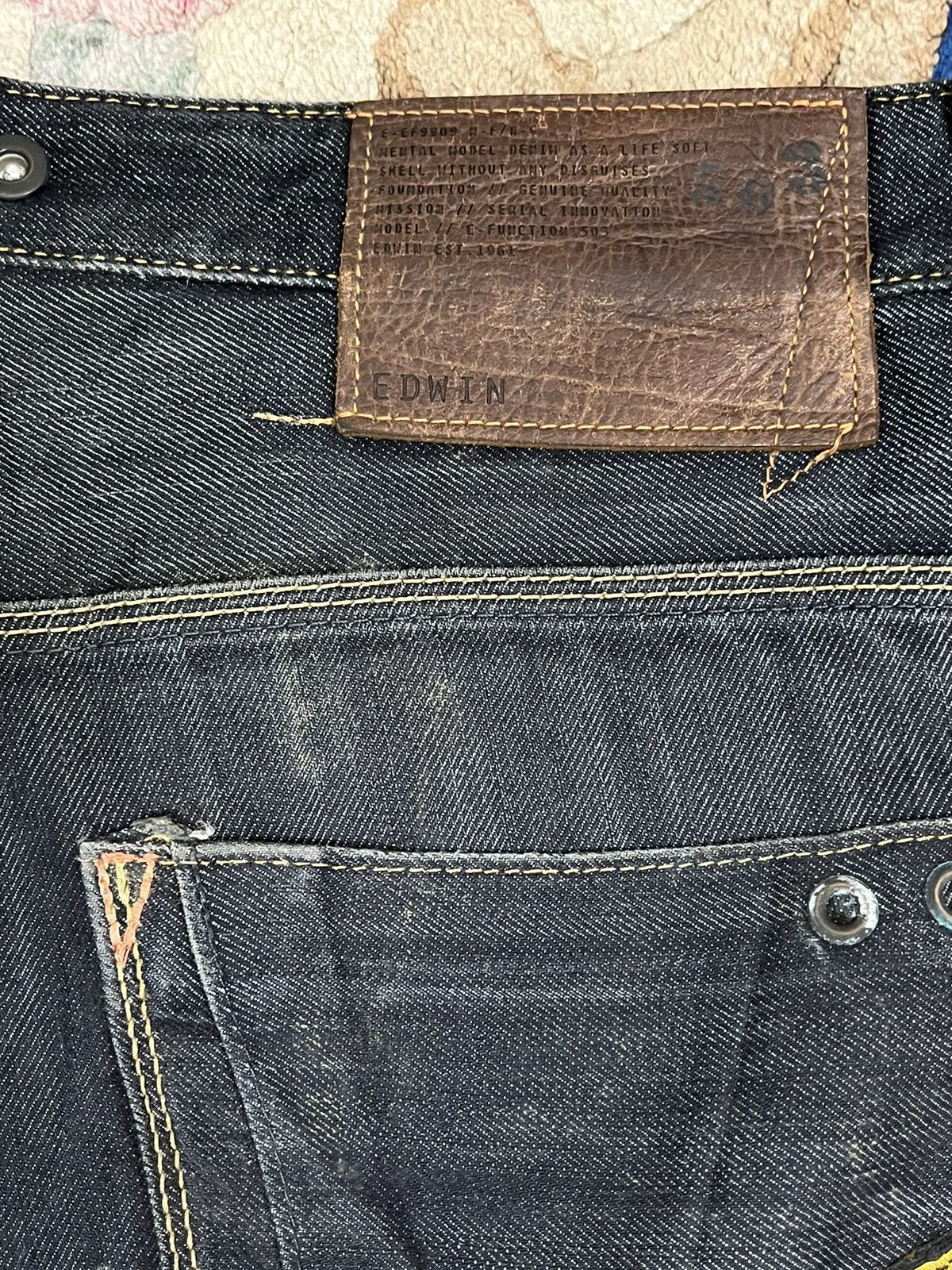 Edwin Vintage Edwin E-Function Curvy Denim Size US 34 / EU 50 - 17 Thumbnail