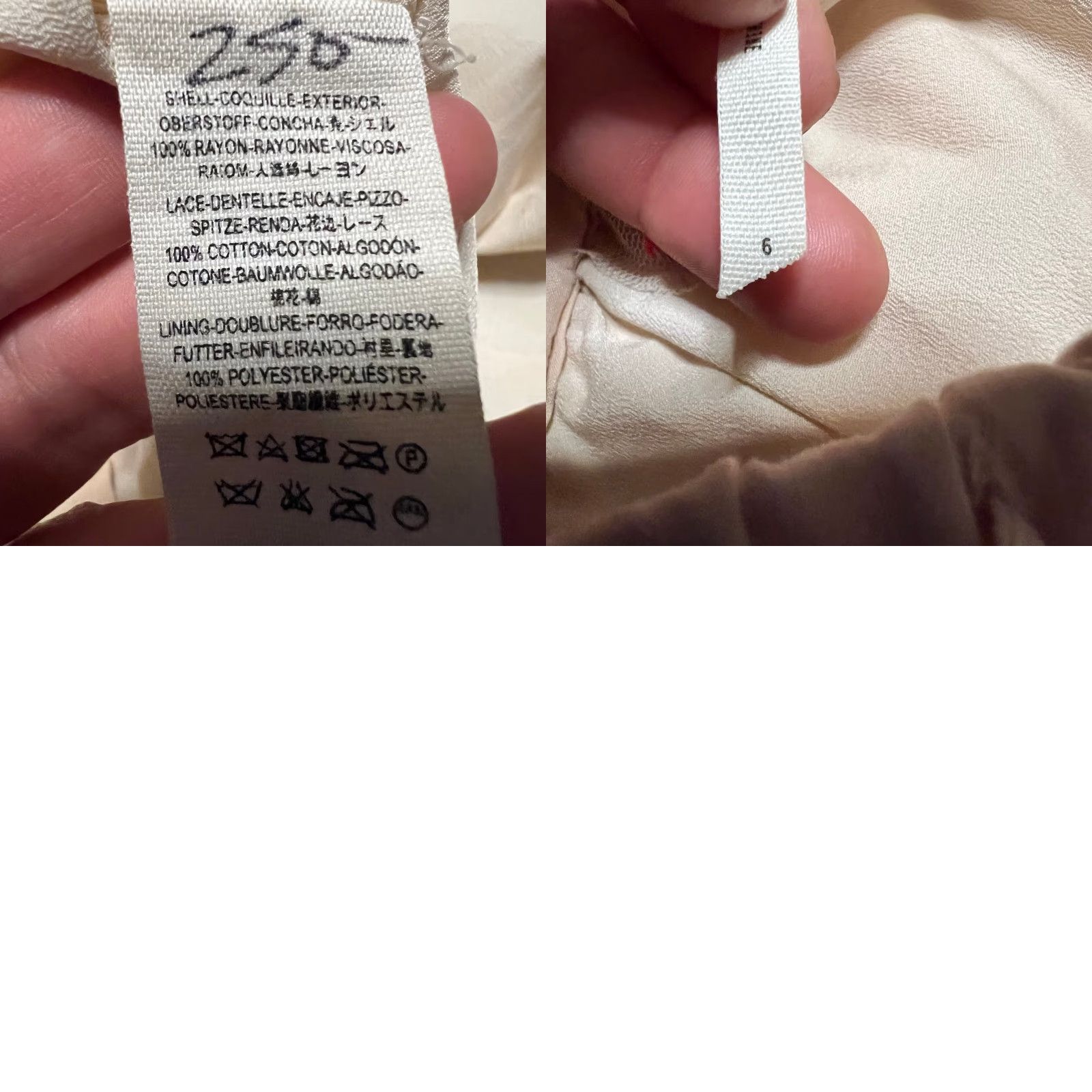 Free People Free People Dress Mini Womens 6 Honeysuckle Cutout Boho Beige Cream Tan Dress Women 6 Small Short Edt Regular Size M / US 6-8 / IT 42-44 - 8 Thumbnail