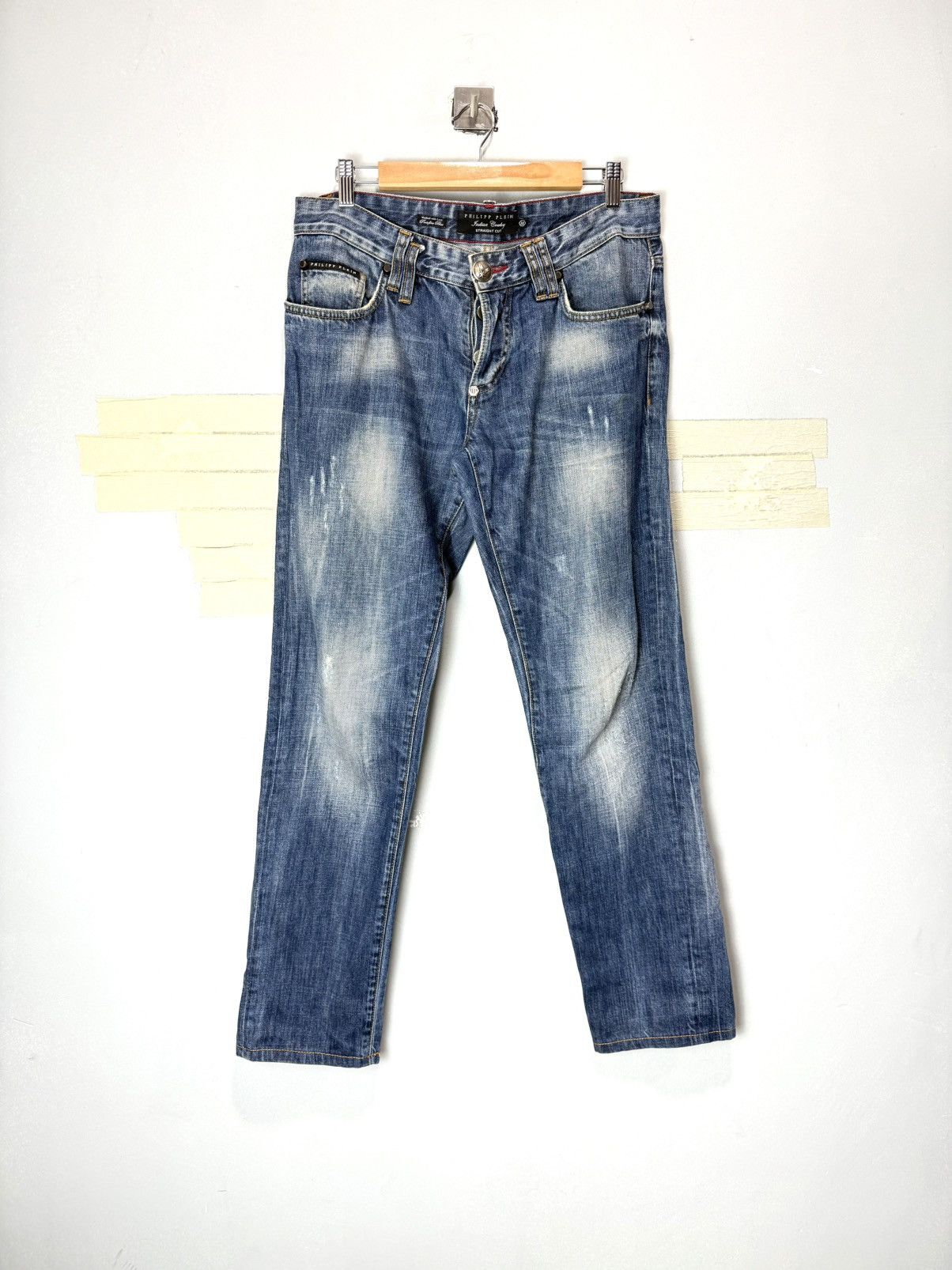 Philipp Plein Vintage Philipp Plein Denim Pants Jeans Y2K Affiction Size US 32 / EU 48 - 2 Thumbnail