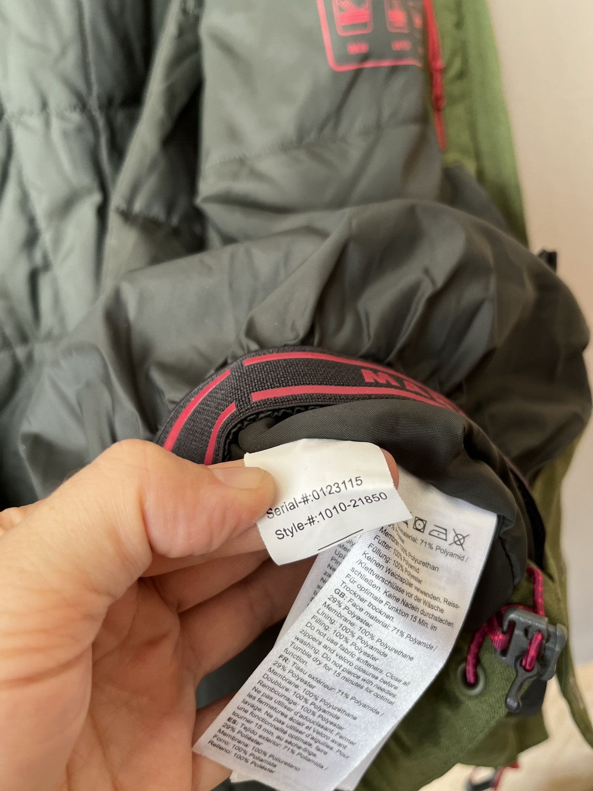 Mammut Mammut Niva HS Green DRYTech Hard Shell Premium Parka Jacket Size M / US 6-8 / IT 42-44 - 23 Thumbnail