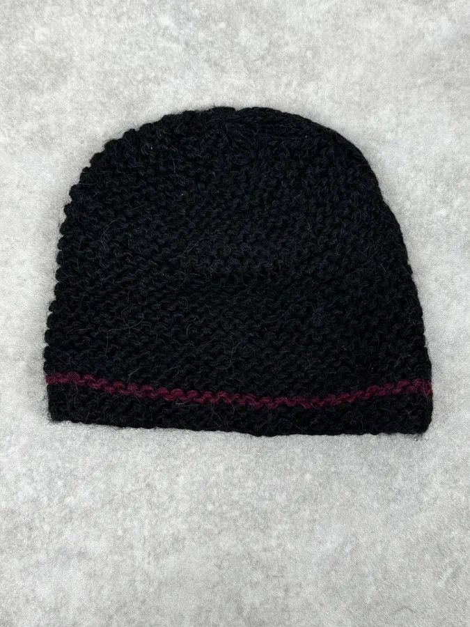 Jean Paul Gaultier 2000s Jean Paul Gaultier Black Wool Beanie Size ONE SIZE - 4 Thumbnail