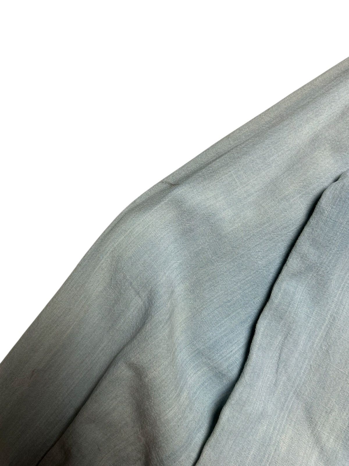 Buzz Rickson's Buzz Ricksons USN Denim Chambray Shirt Jelly Roger Washed Size US L / EU 52-54 / 3 - 14 Thumbnail