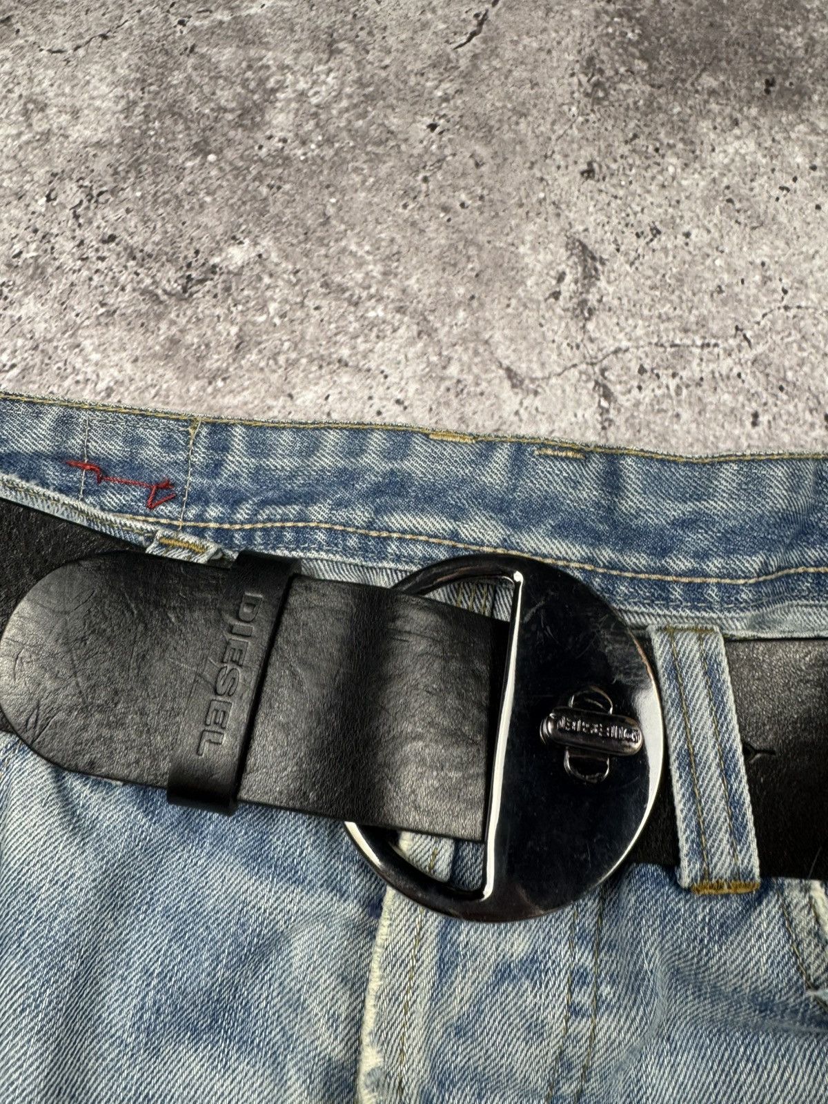 Diesel Vintage Diesel Japanesse black opium belt avant garde Y2K Size ONE SIZE - 6 Thumbnail