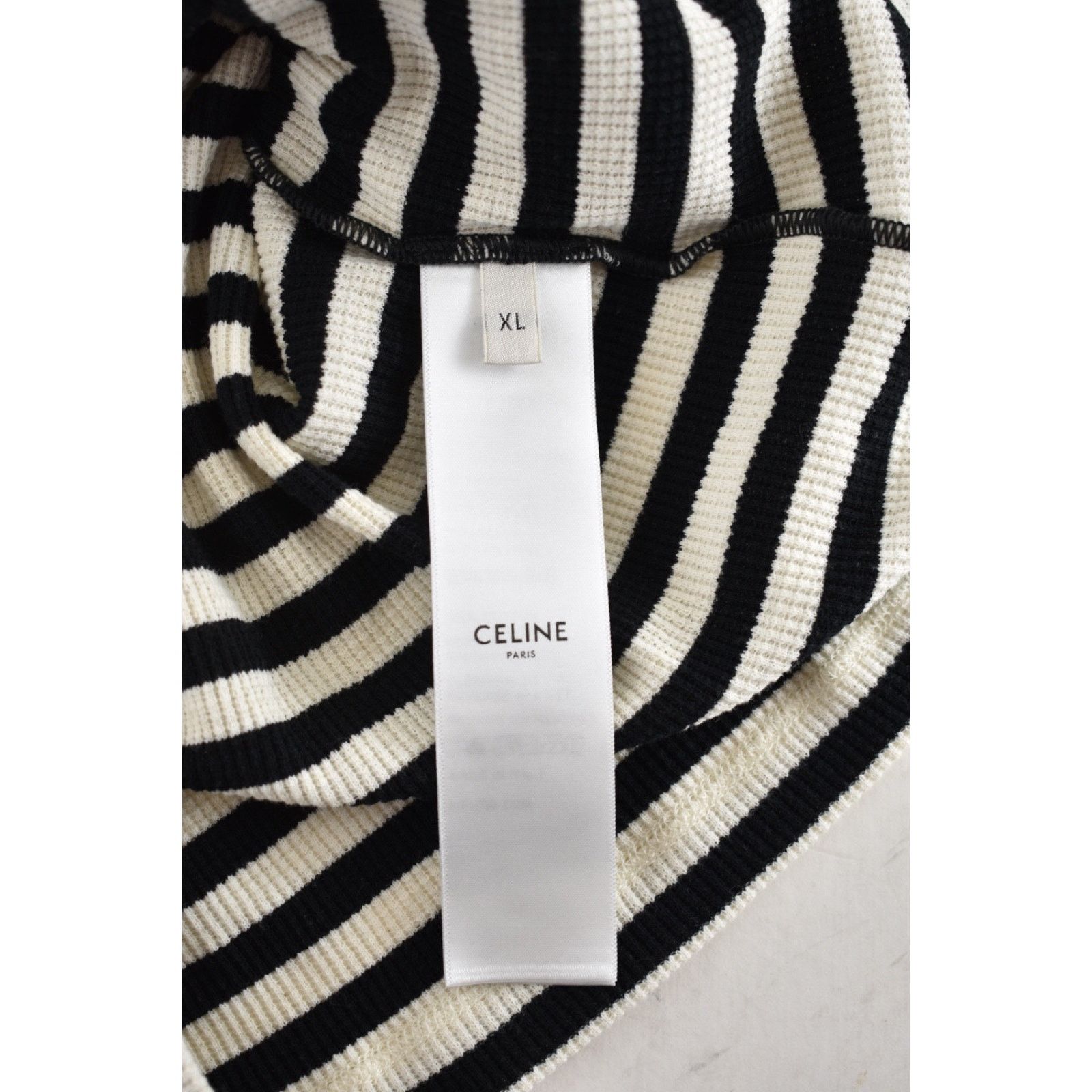 Celine Celine Mariniere Striped Cotton Jersey Tank Top Shirt XL Size XL / US 12-14 / IT 48-50 - 15 Thumbnail