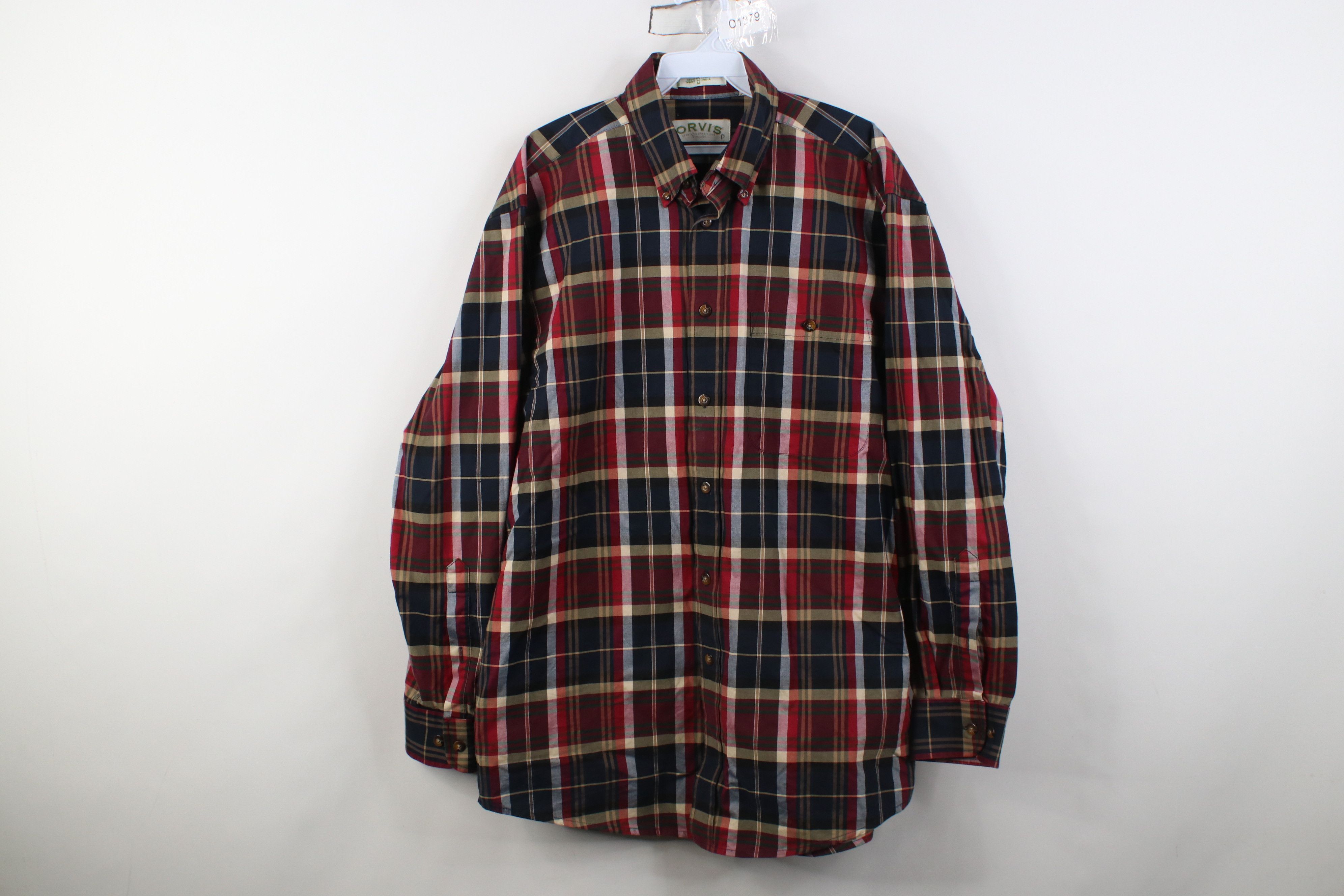 Orvis Vintage Y2K Orvis Heavyweight Collared Button Down Shirt Size US M / EU 48-50 / 2 - 1 Thumbnail