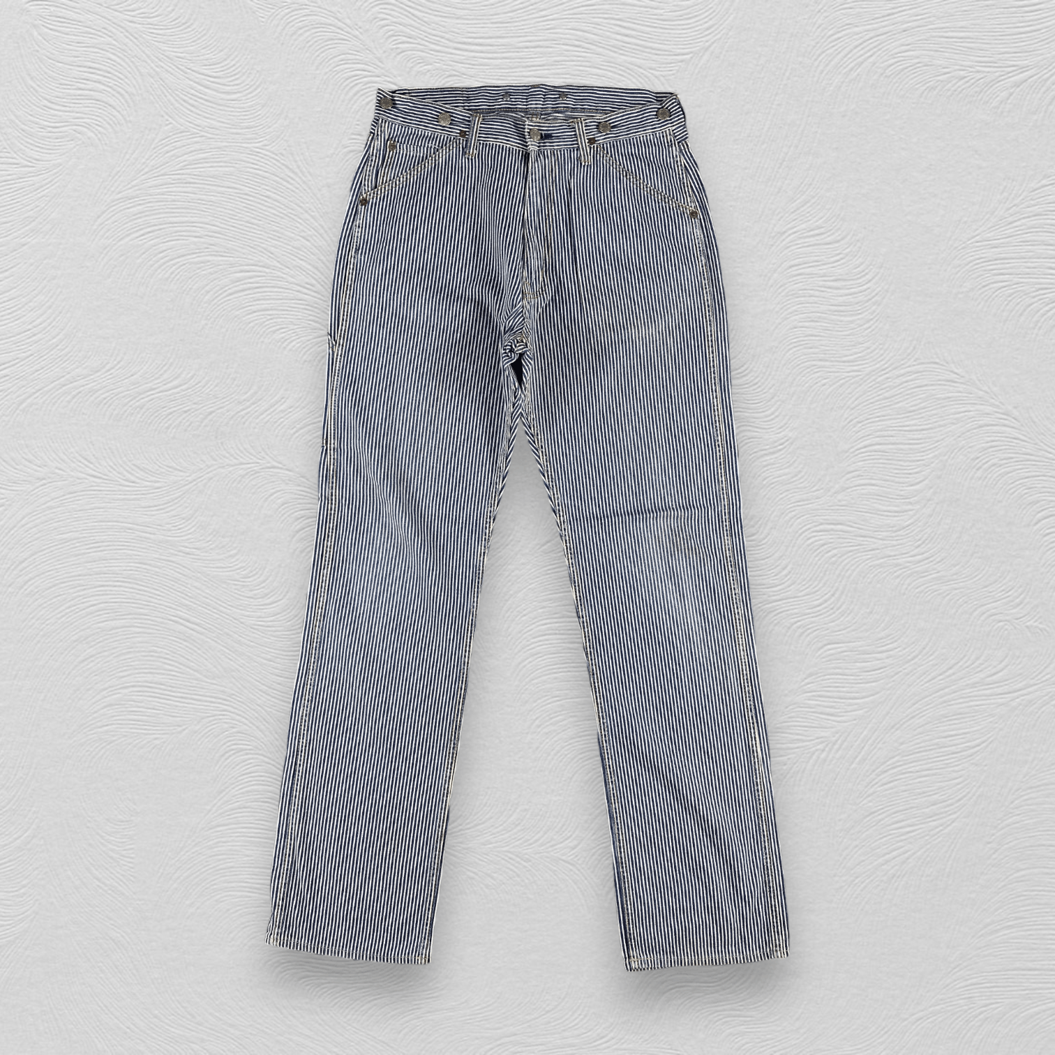 image of Hysteric Glamour Jeans Hickory Denim Kj824 in Hickory Stripe, Men's (Size 32)