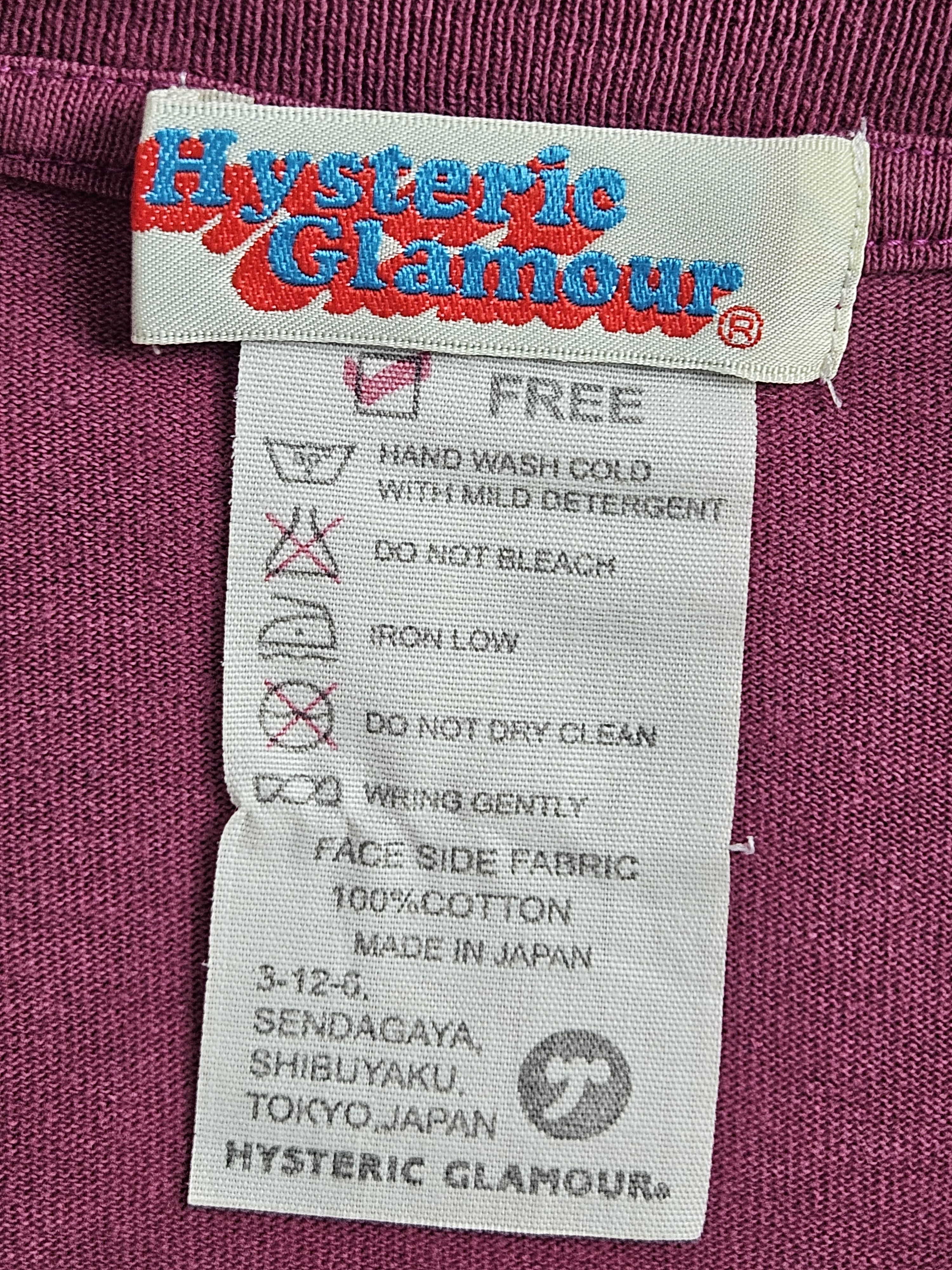 Hysteric Glamour Hysteric Glamour shirt Size US S / EU 44-46 / 1 - 4 Thumbnail