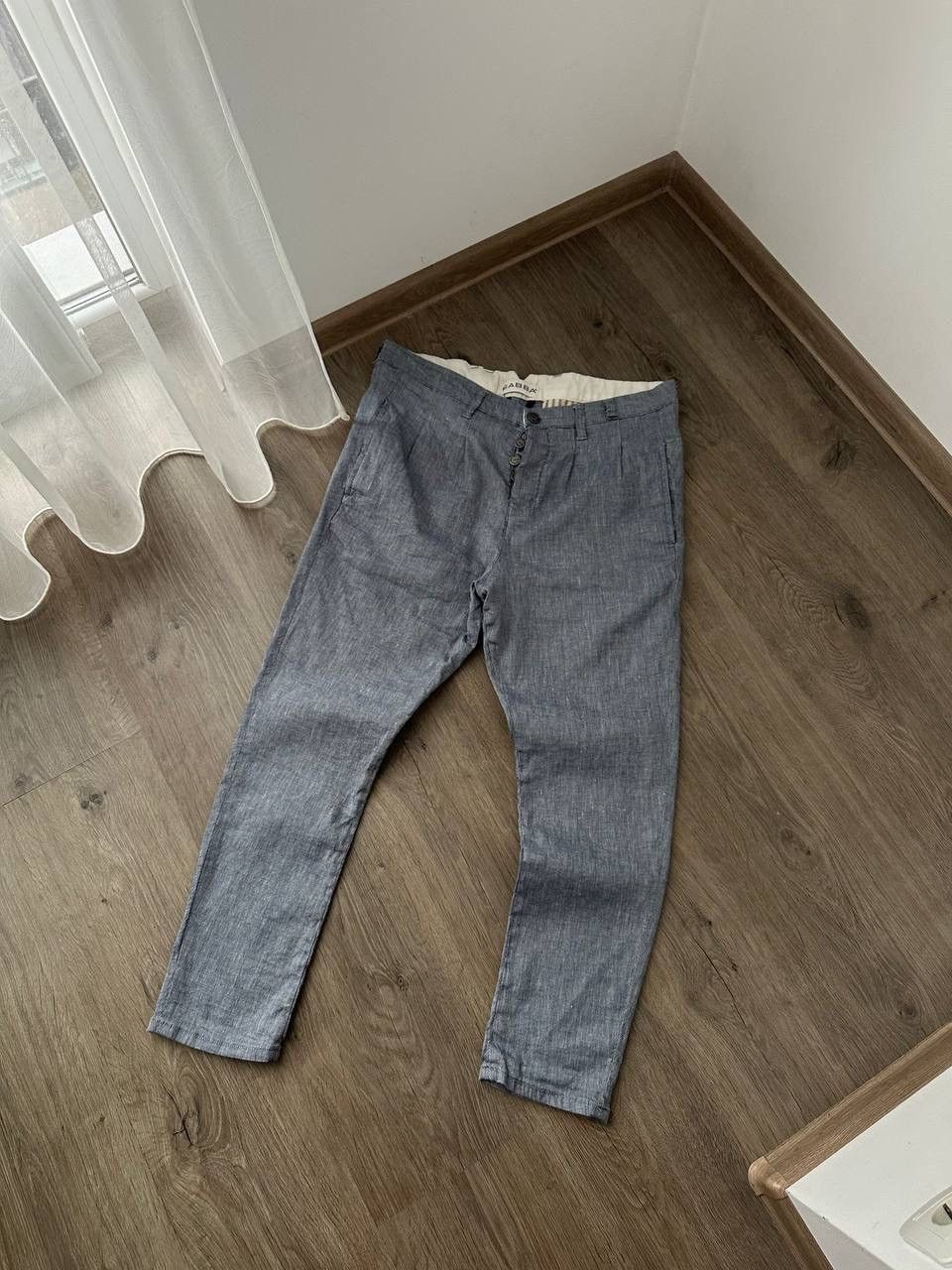 Japanese Brand × Vintage Vintage Gabba Firenze Light Blue Pants Size US 36 / EU 52 - 3 Thumbnail