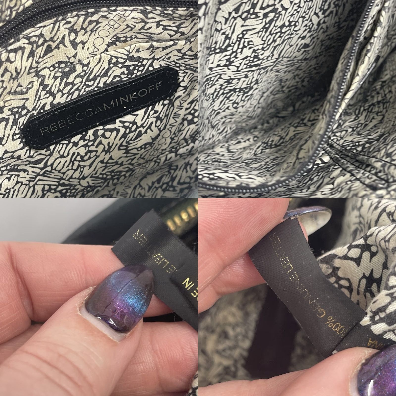 Rebecca Minkoff VINTAGE Rebecca Minkoff Sawyer M.A.B. Purse Crossbody Bag Green Small Women's Leather Bag "M.A.B." Pouch Zip Quiet Lux Size S / US 4 / IT 40 - 9 Thumbnail