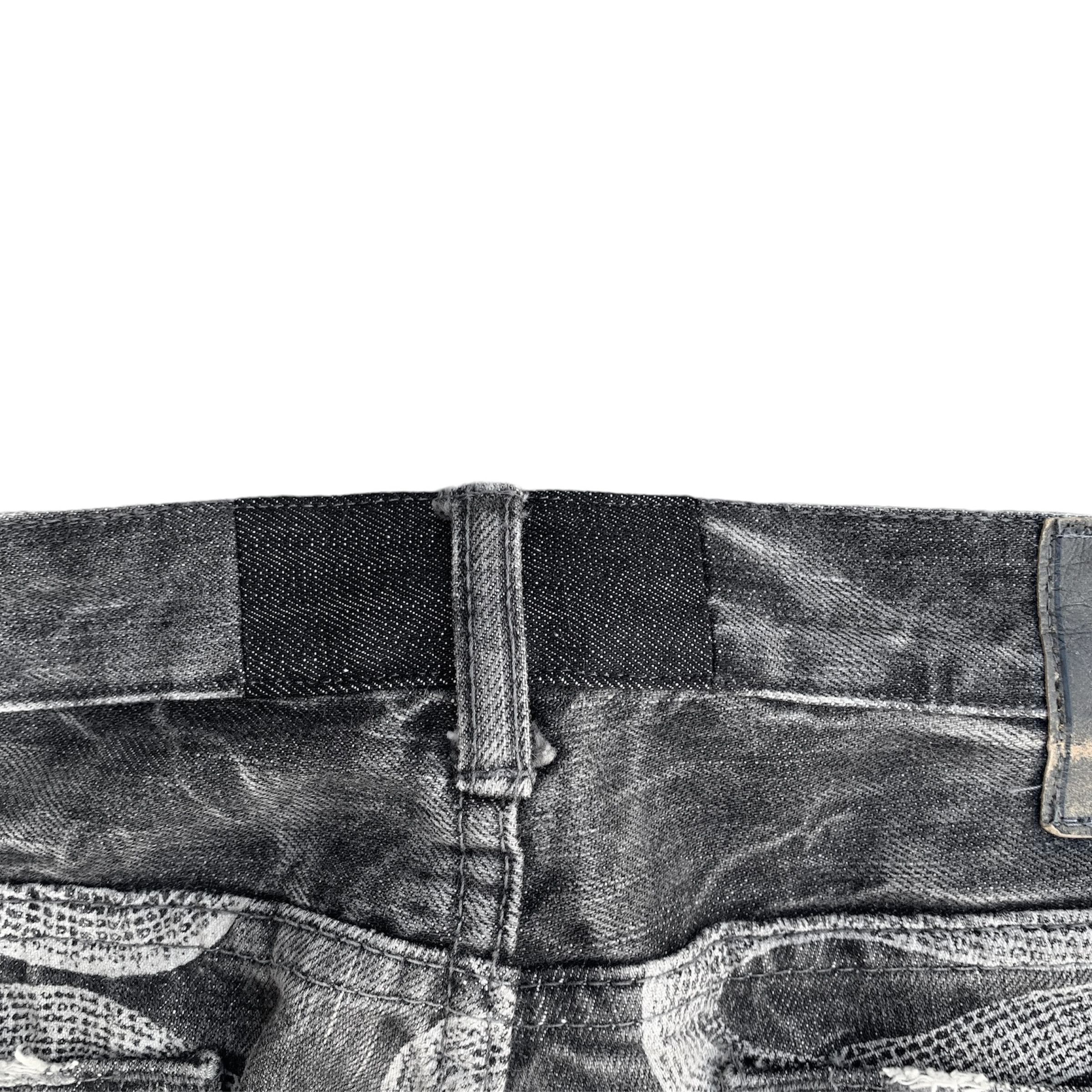 Hysteric Glamour OG Snake print studded jeans Size US 32 / EU 48 - 9 Thumbnail