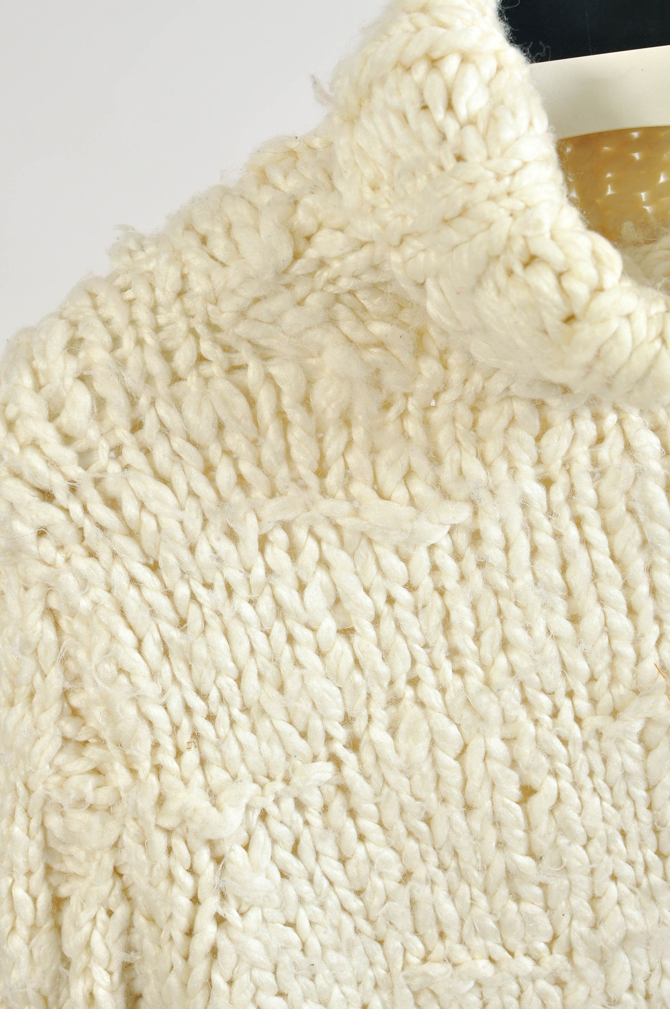 Other Off-White Turtleneck Jumper | Votre Nom Knitwear Size S / US 4 / IT 40 - 2 Thumbnail