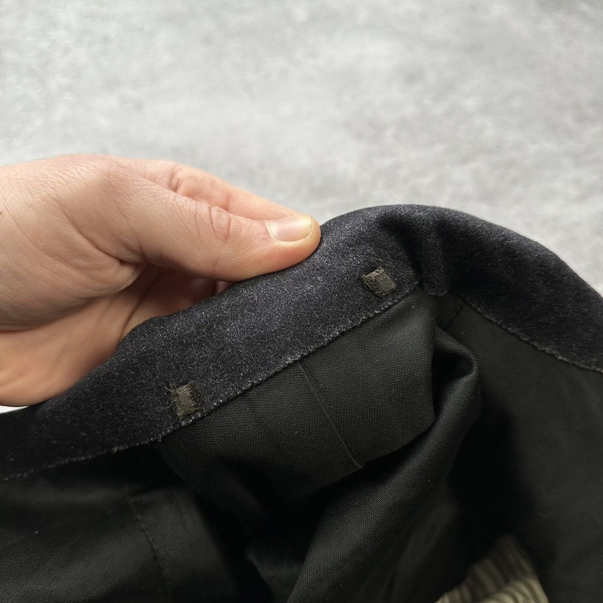 Vintage 1940-1950s Vintage Wool Jacket With Slash Chest Pocket Size US S / EU 44-46 / 1 - 22 Thumbnail