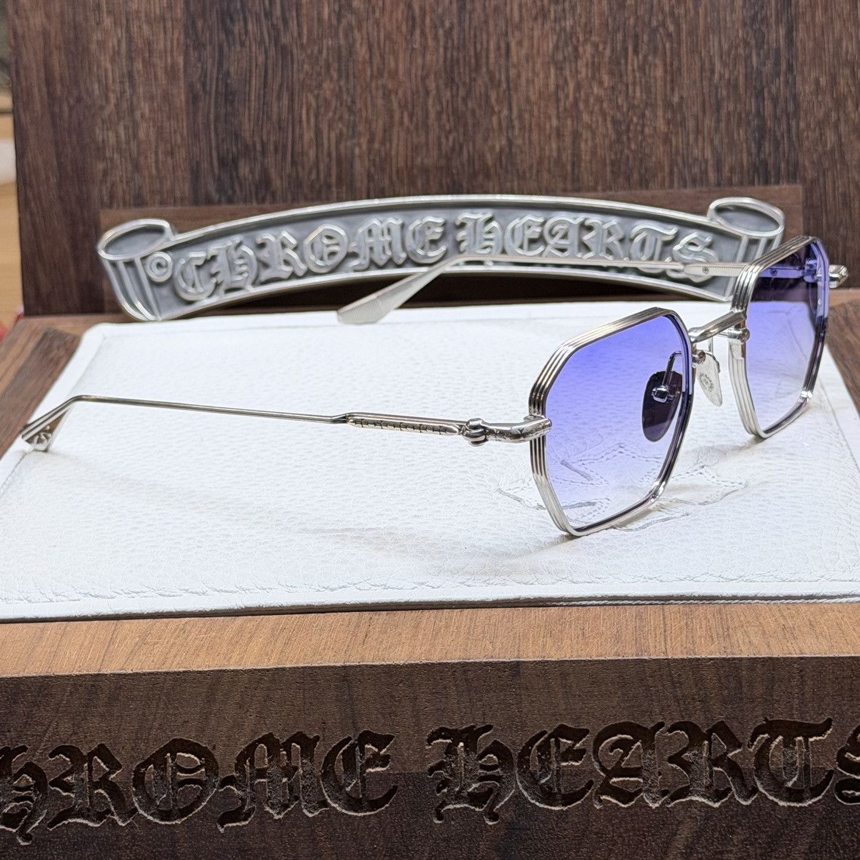Chrome Hearts Chrome Hearts LUMP 1/1 ‘Lilac’ Sunglasses Size ONE SIZE - 5 Thumbnail