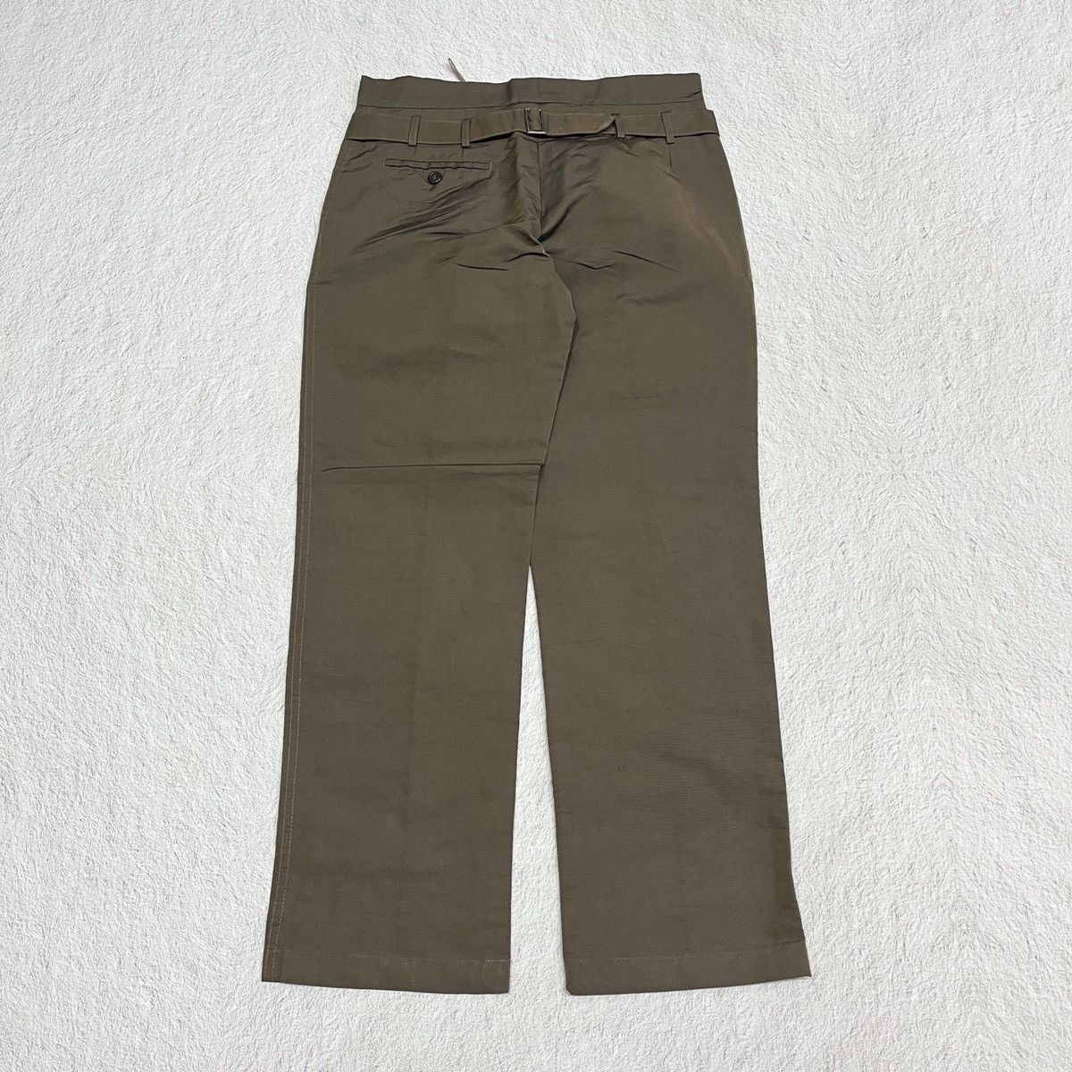 Jil Sander Jil Sander Trouser Buckle Back Pants Size US 30 / EU 46 - 8 Thumbnail
