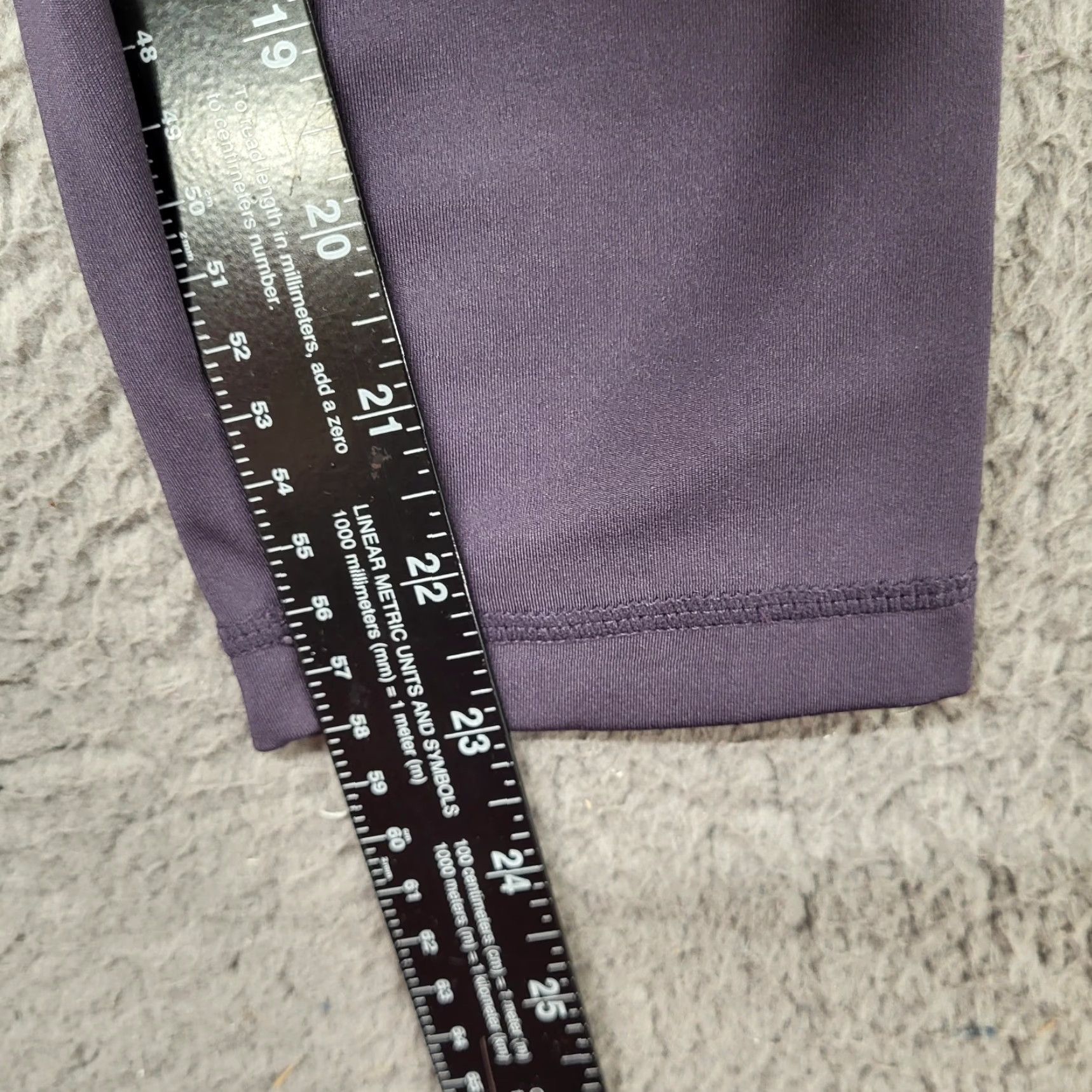 Vintage Yogalicious Lux Leggings Women's Large Purple Yoga Joggers Athletic Pants Sports Gym Running Size 36" / US 14 / IT 50 - 5 Thumbnail