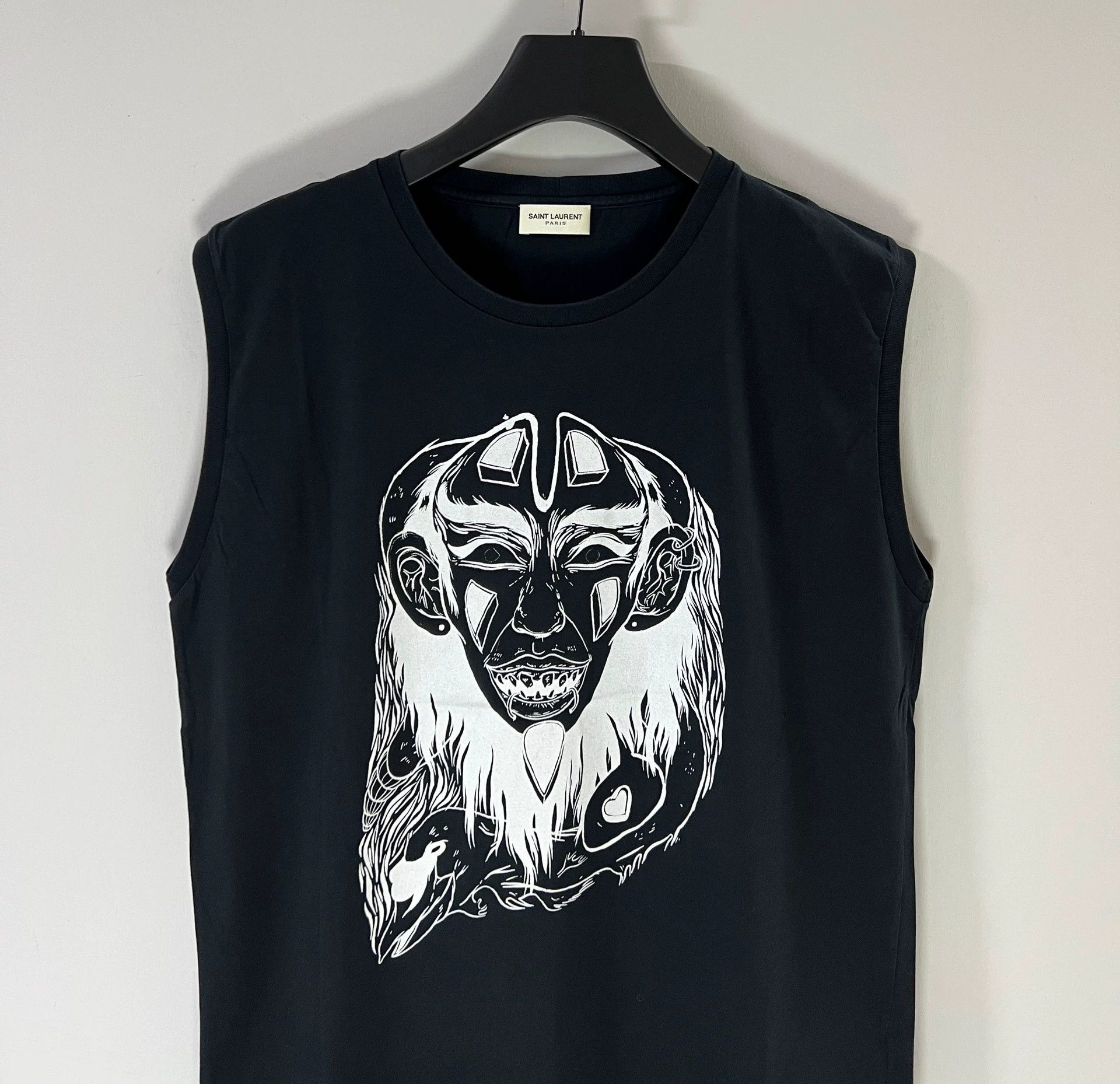 Saint Laurent Paris Saint Laurent Paris short-sleeved T-shirt vest for men Size US M / EU 48-50 / 2 - 3 Thumbnail