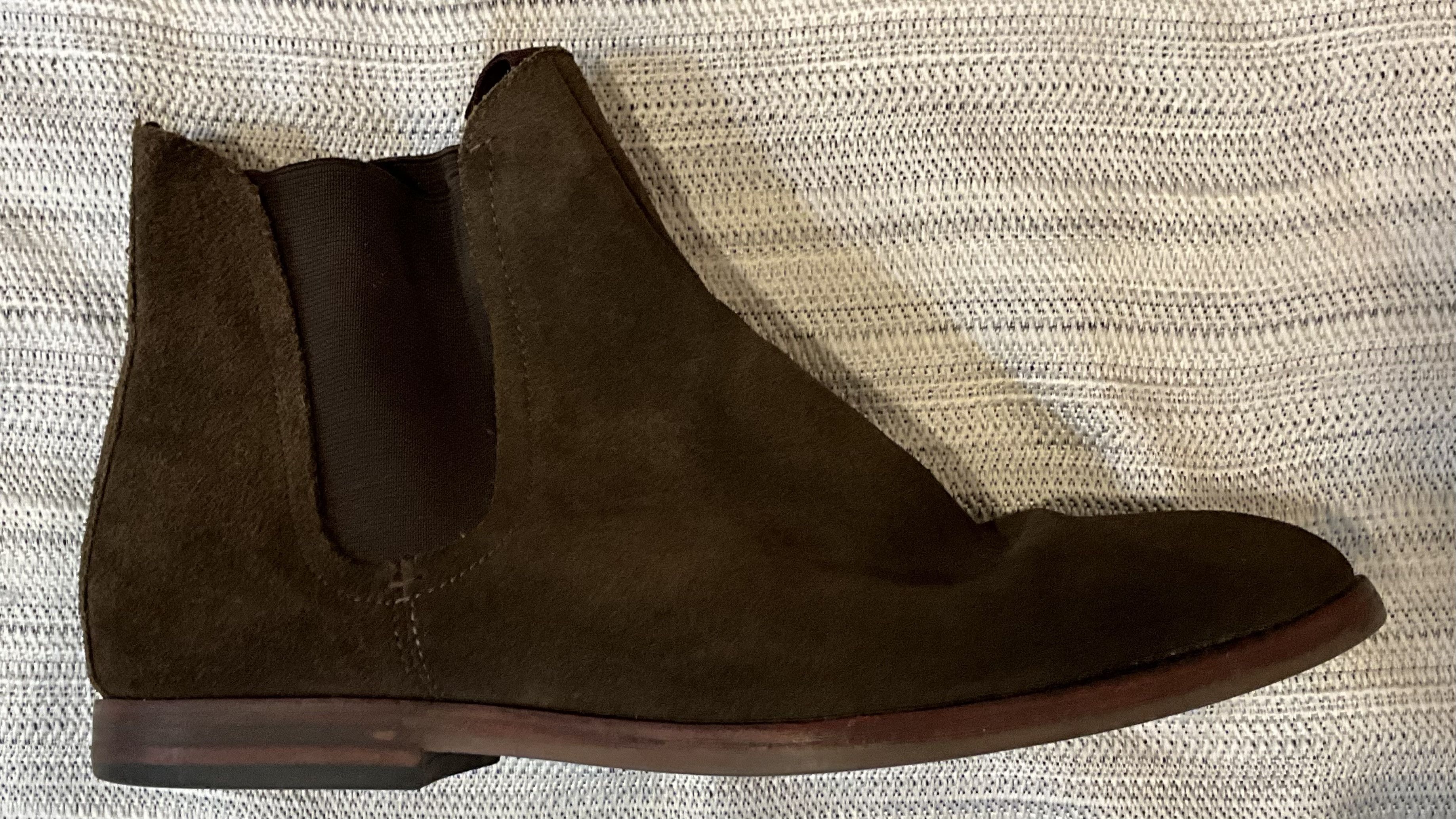 Hudson H London Dark Brown Suede Boots Size 44/ US 11 Size US 11 / EU 44 - 3 Thumbnail
