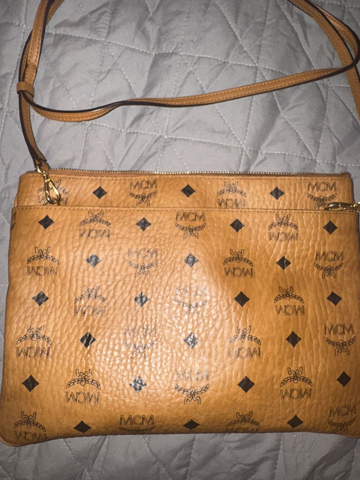 MCM MCM Crossbody Pouch In Visetos Original Size ONE SIZE - 4 Thumbnail