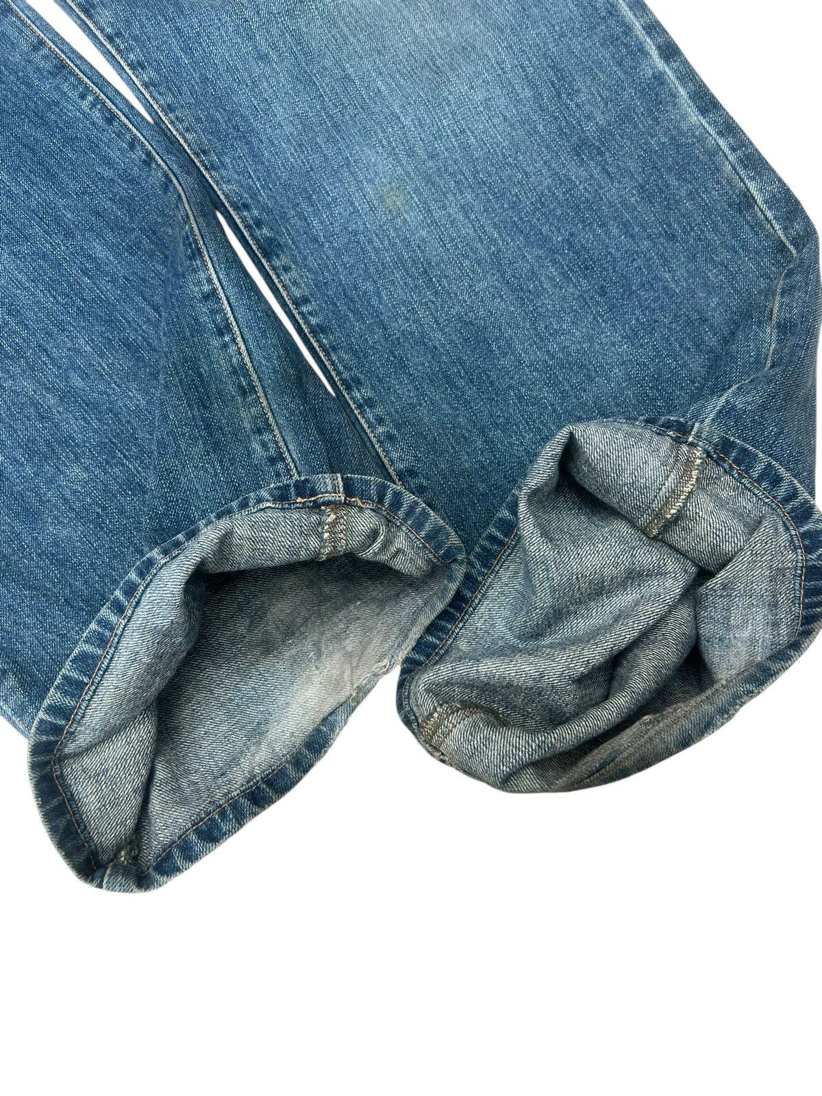 Stussy 2000s Stussy - DM ( C ) ontact Jean Dirty Mud Denim Jeans Size US 36 / EU 52 - 12 Thumbnail