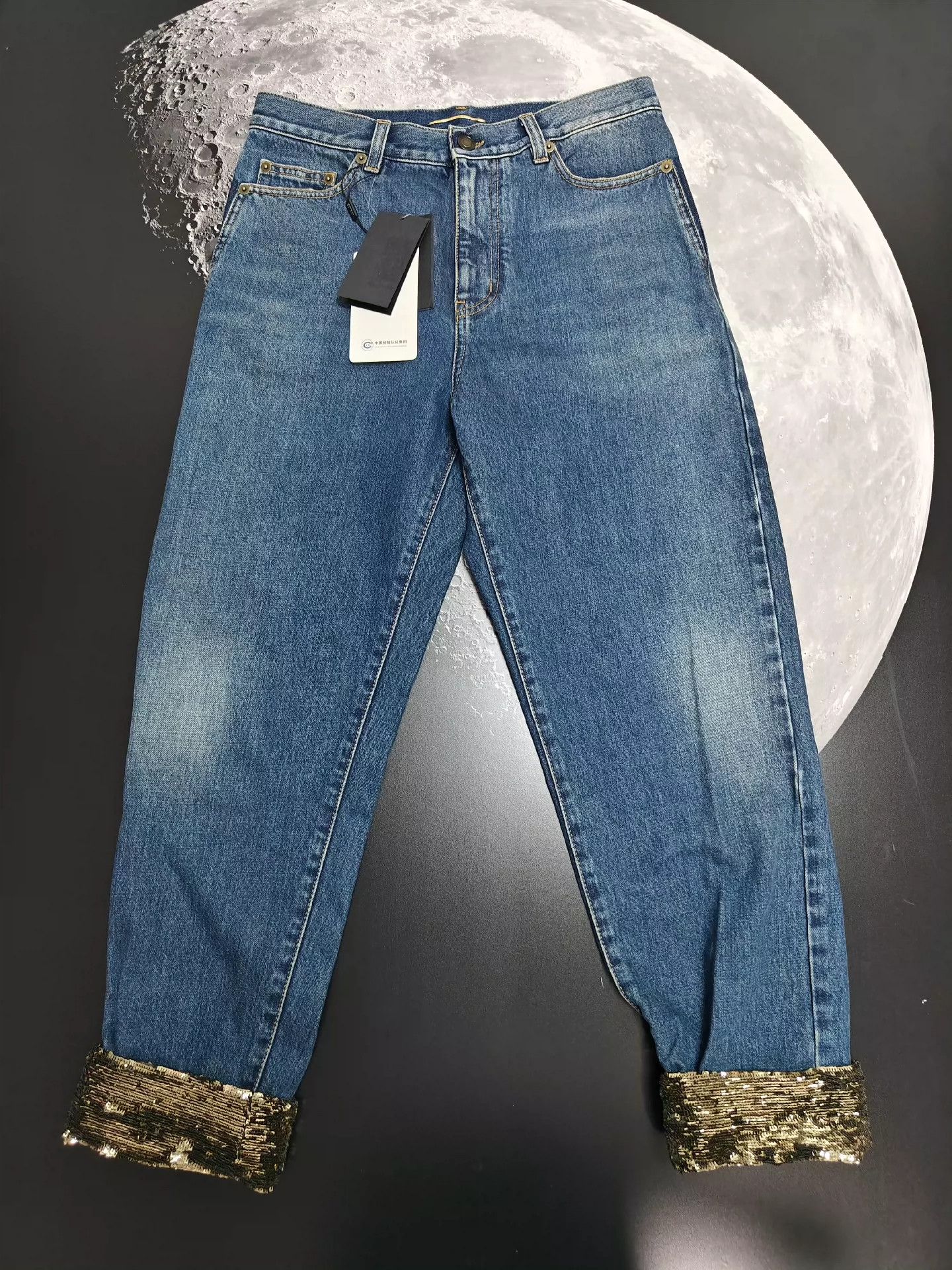 Saint Laurent Paris Saint Laurent Paris Heavy duty jeans Size US 27 - 1 Thumbnail