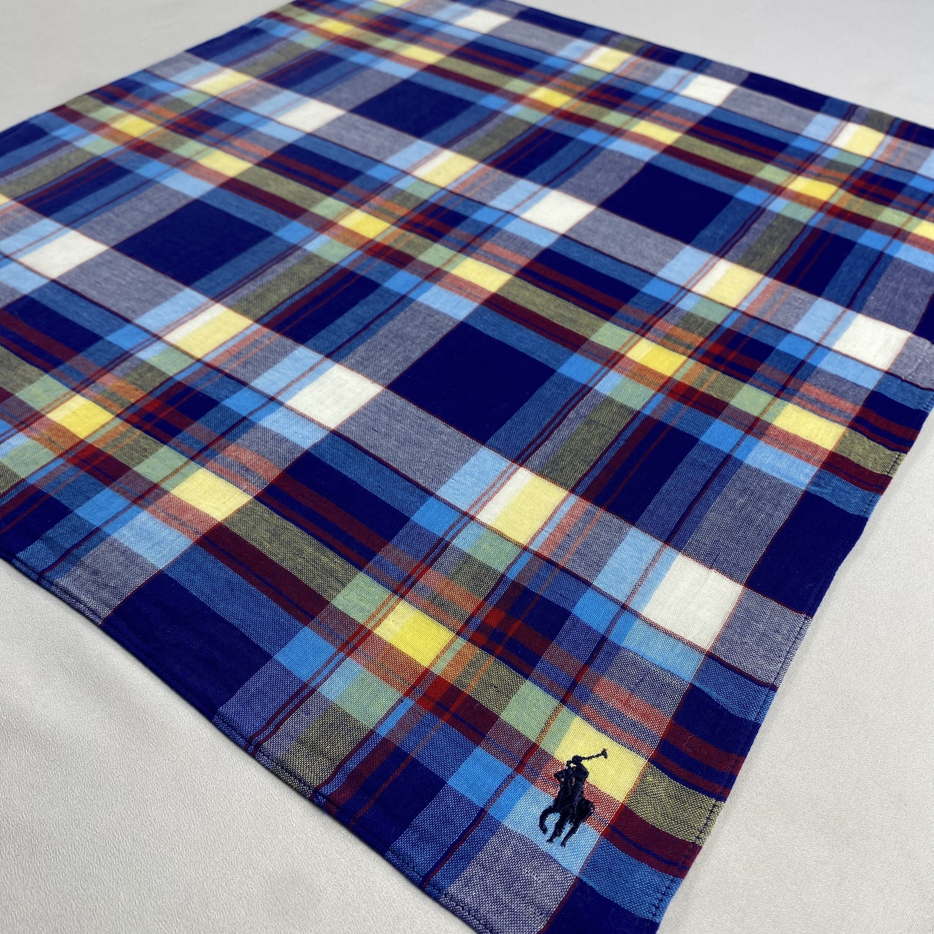 Polo Ralph Lauren × Vintage Polo Ralph Lauren Bandana/ Handkerchief / Neckerchief-P1680 Size ONE SIZE - 2 Thumbnail
