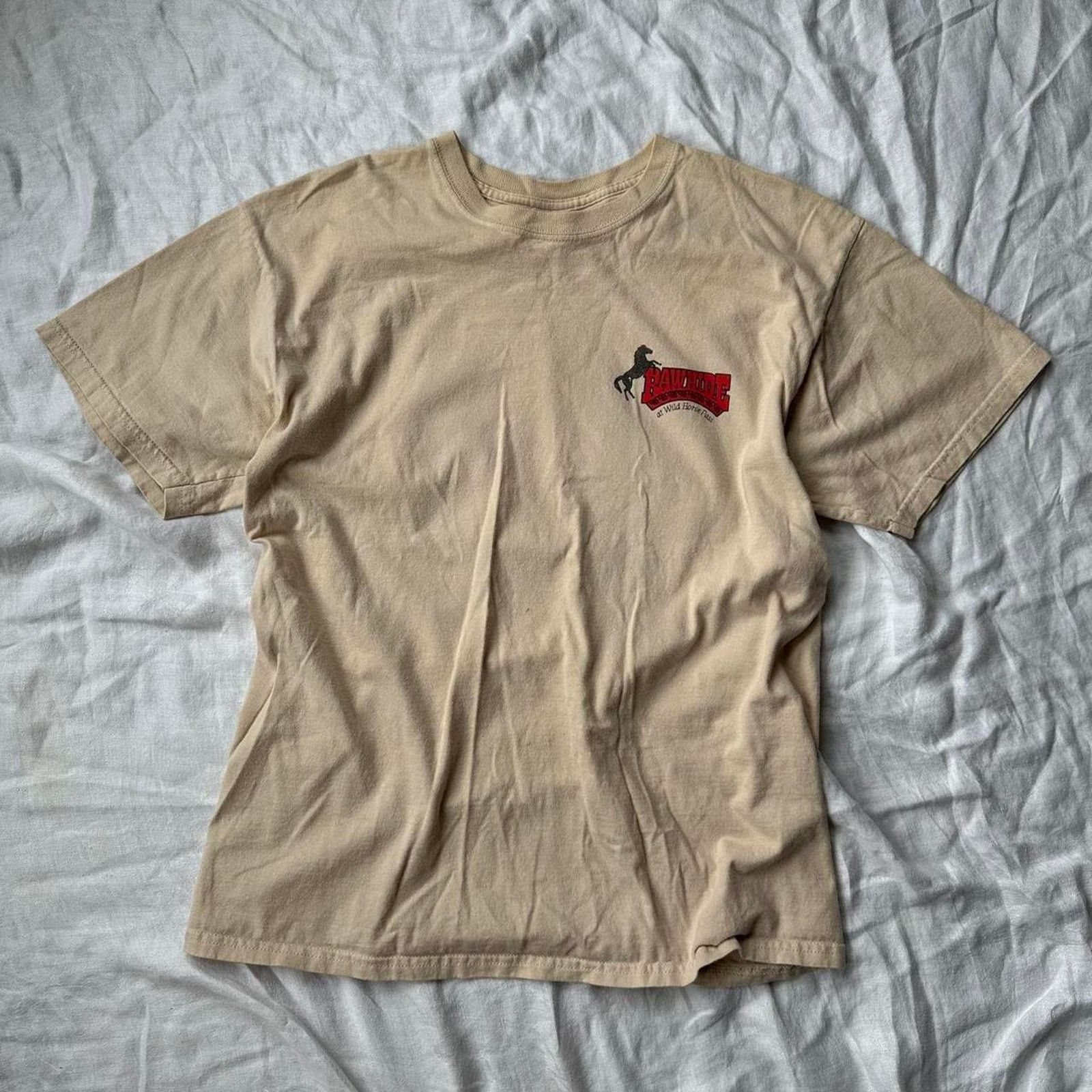 Vintage Vintage 2000s Cowboy Rawhide Rattlesnake Western Graphic Tee Size US L / EU 52-54 / 3 - 1 Thumbnail